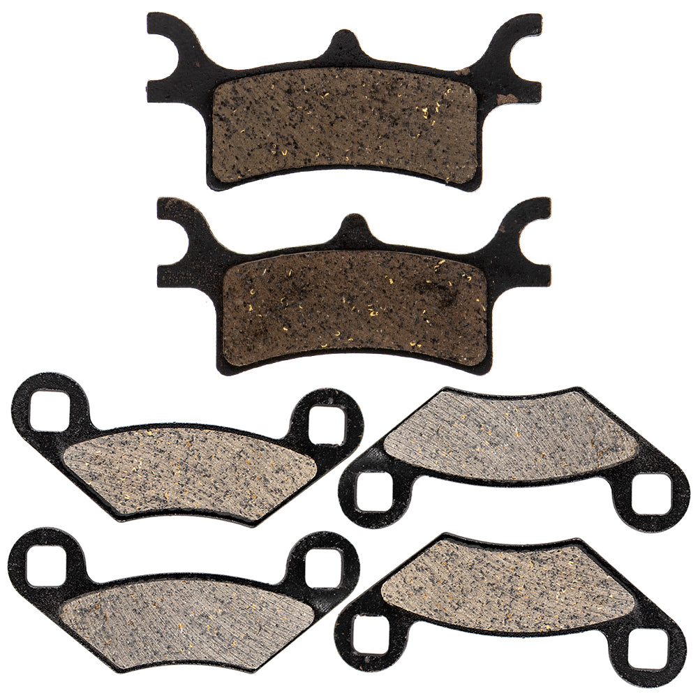 Brake Pads 1 Pair Front/Rear For 2008-2009 Yamaha YXR700FDU Carbon Brake Pads 1 Pair Front/Rear For 2008-2009 Yamaha YXR700FDU Carbon