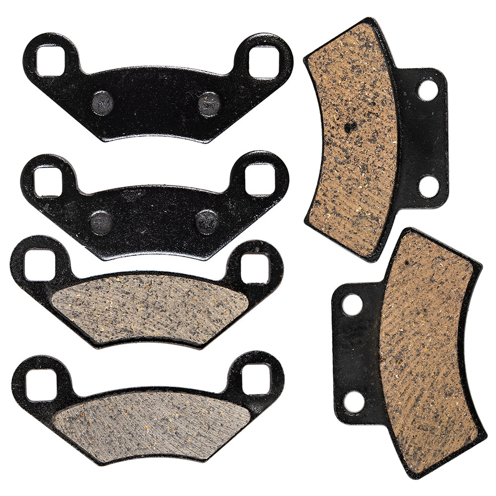 Brake Pad Kit Front/Rear for Polaris Xpress Xplorer Xpedition Worker 2202412 2200465 NICHE MK1001552
