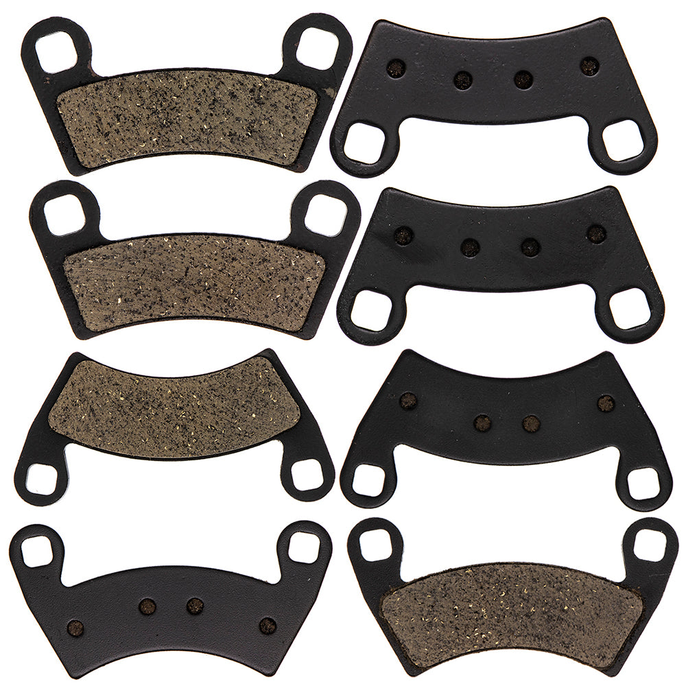 Brake Pad Kit Front/Rear for Polaris GEM RZR Ranger Pro General 2205949 2203318 2203747 NICHE MK1001556
