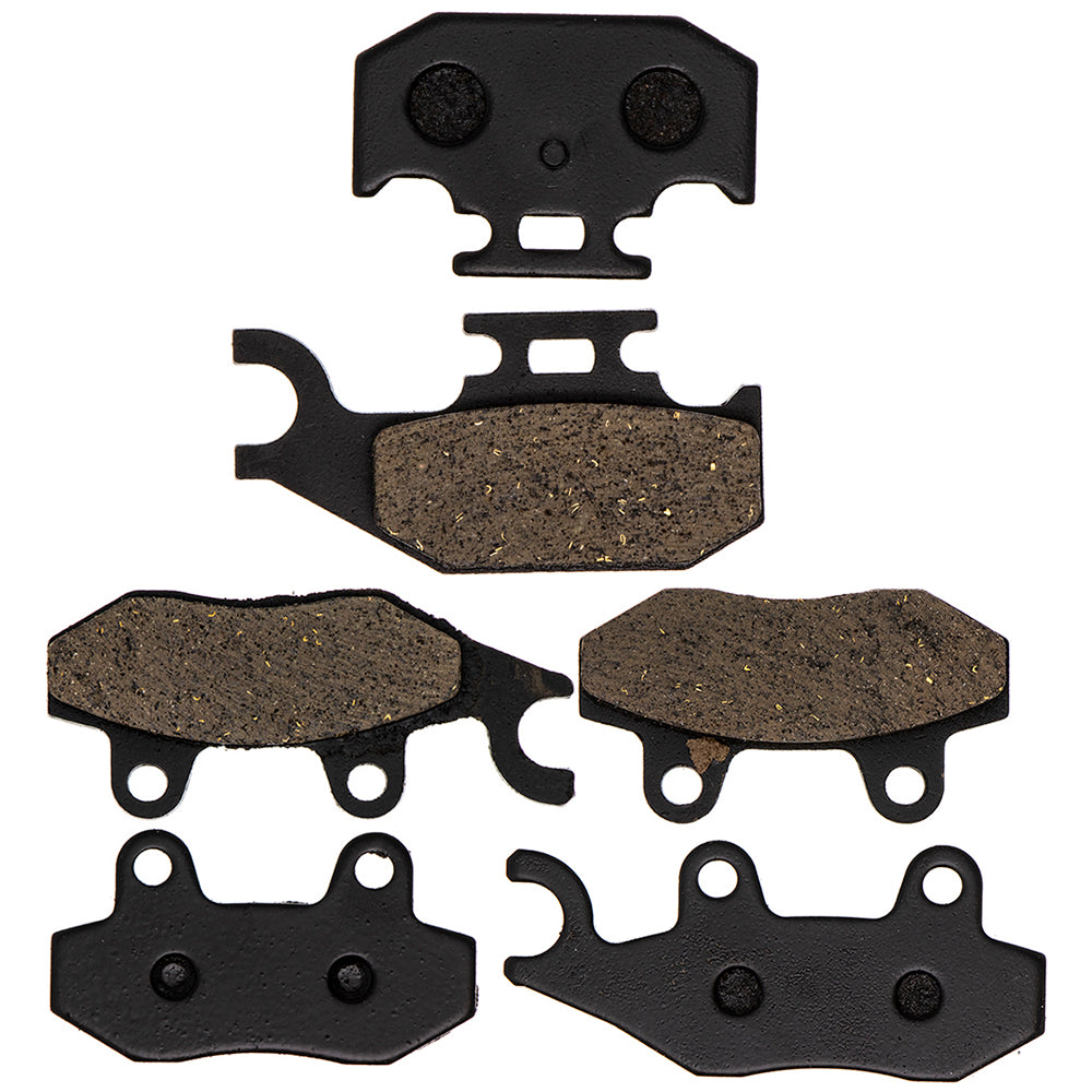 Brake Pad Kit Front/Rear for zOTHER Yamaha Rhino Raptor 5TG-W0046-10-00 5TG-W0045-00-00 NICHE MK1001564