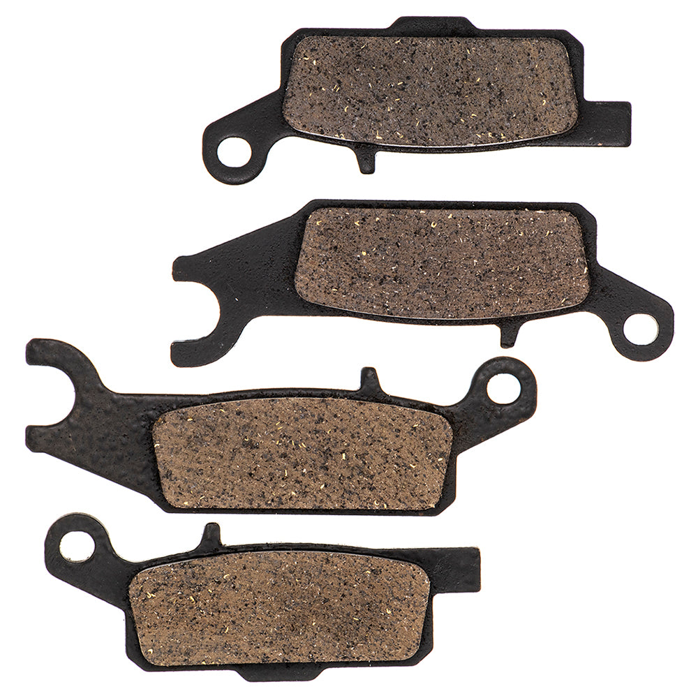 Front Brake Pads Set for Yamaha Raptor Kodiak Grizzly 3B4-W0045-10-00 3B4-W0045-00-00 NICHE MK1001578