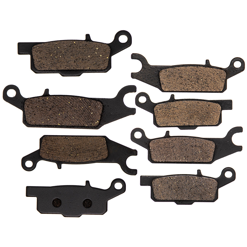 Brake Pad Kit Front/Rear for Yamaha Grizzly 3B4-W0045-10-00 3B4-W0046-00-00 NICHE MK1001580