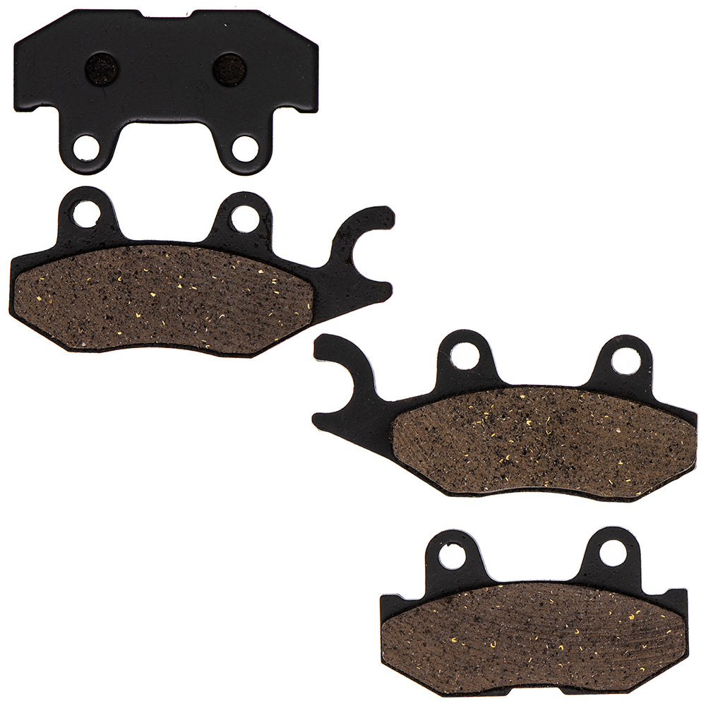 Rear Brake Pads Kit for zOTHER Yamaha Wolverine Viking 1XD-25806-00-00 1XD-25806-10-00 NICHE MK1001594