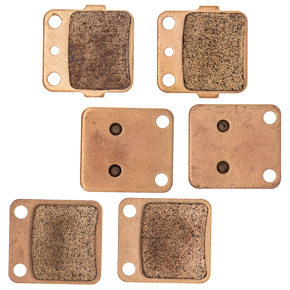 Ceramic Brake Pad Kit for zOTHER Yamaha Suzuki Polaris Kawasaki Wolverine Warrior Raptor NICHE MK1001595