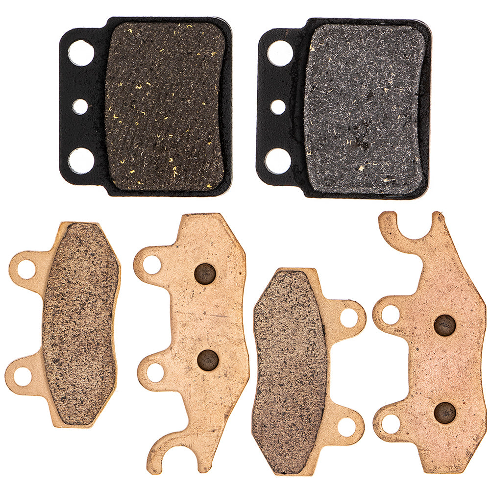 Full Semi-Metallic Ceramic Brake Pad Kit for zOTHER Yamaha Suzuki Kawasaki BRP Can-Am NICHE MK1001599