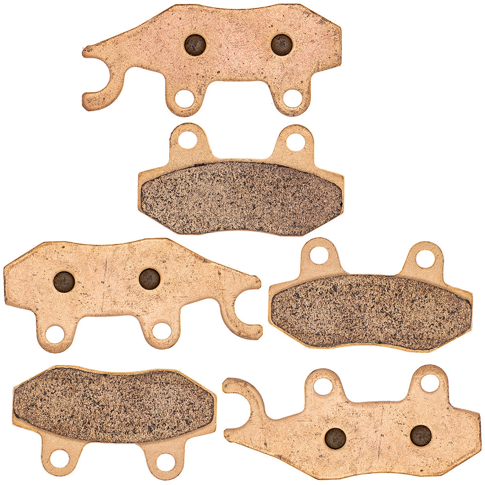 Ceramic Brake Pad Kit for Yamaha Suzuki Kawasaki BRP Can-Am Ski-Doo Sea-Doo YFZ450R YFZ450 NICHE MK1001606