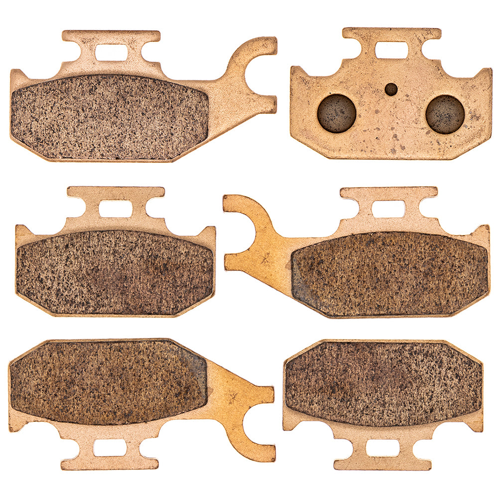 Ceramic Brake Pad Kit for BRP Can-Am Ski-Doo Sea-Doo Wolverine Renegade Outlander Kodiak NICHE MK1001611