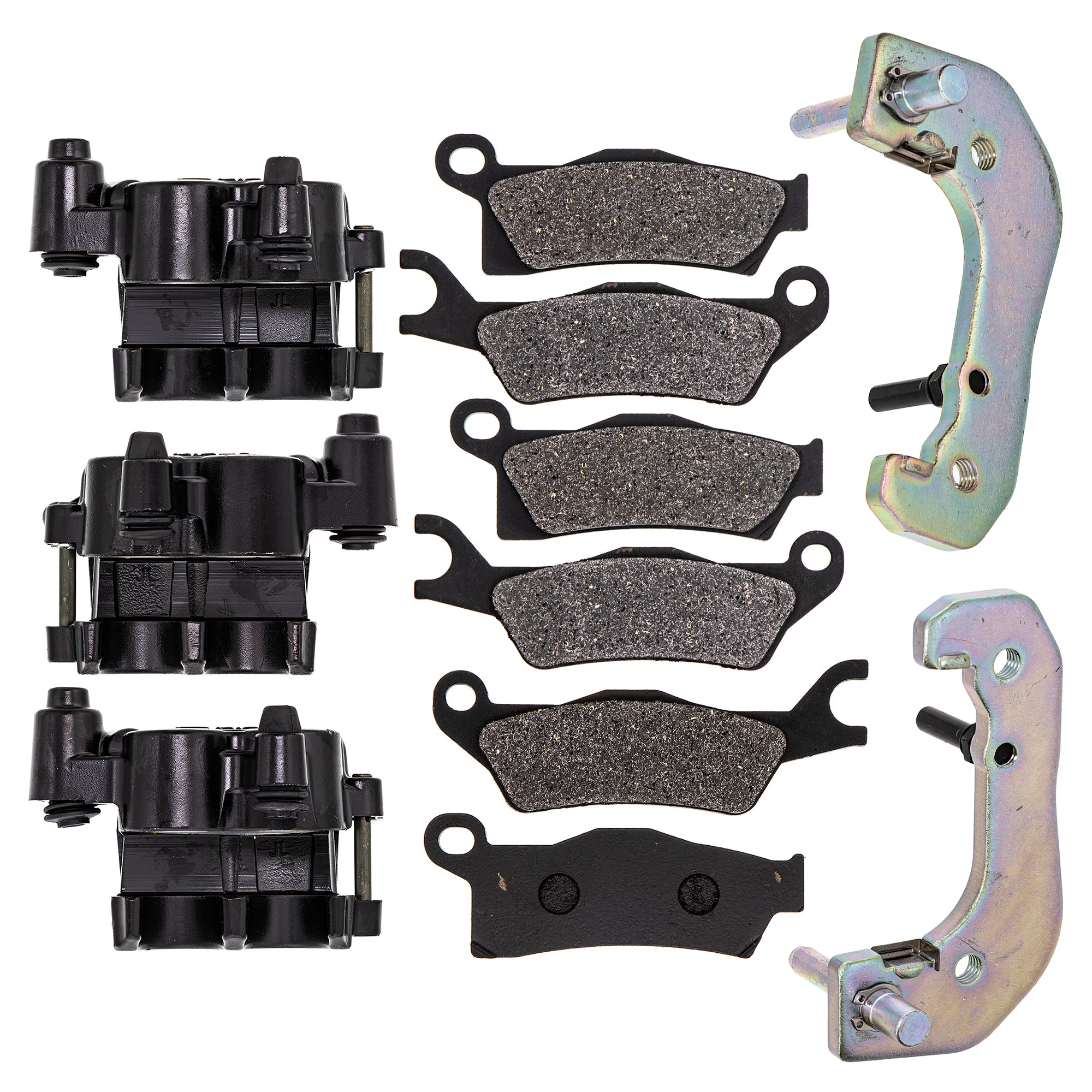 Front Hand Brake Caliper Kit for BRP Can-Am Ski-Doo Sea-Doo Outlander 705601015 705601014 NICHE MK1002444