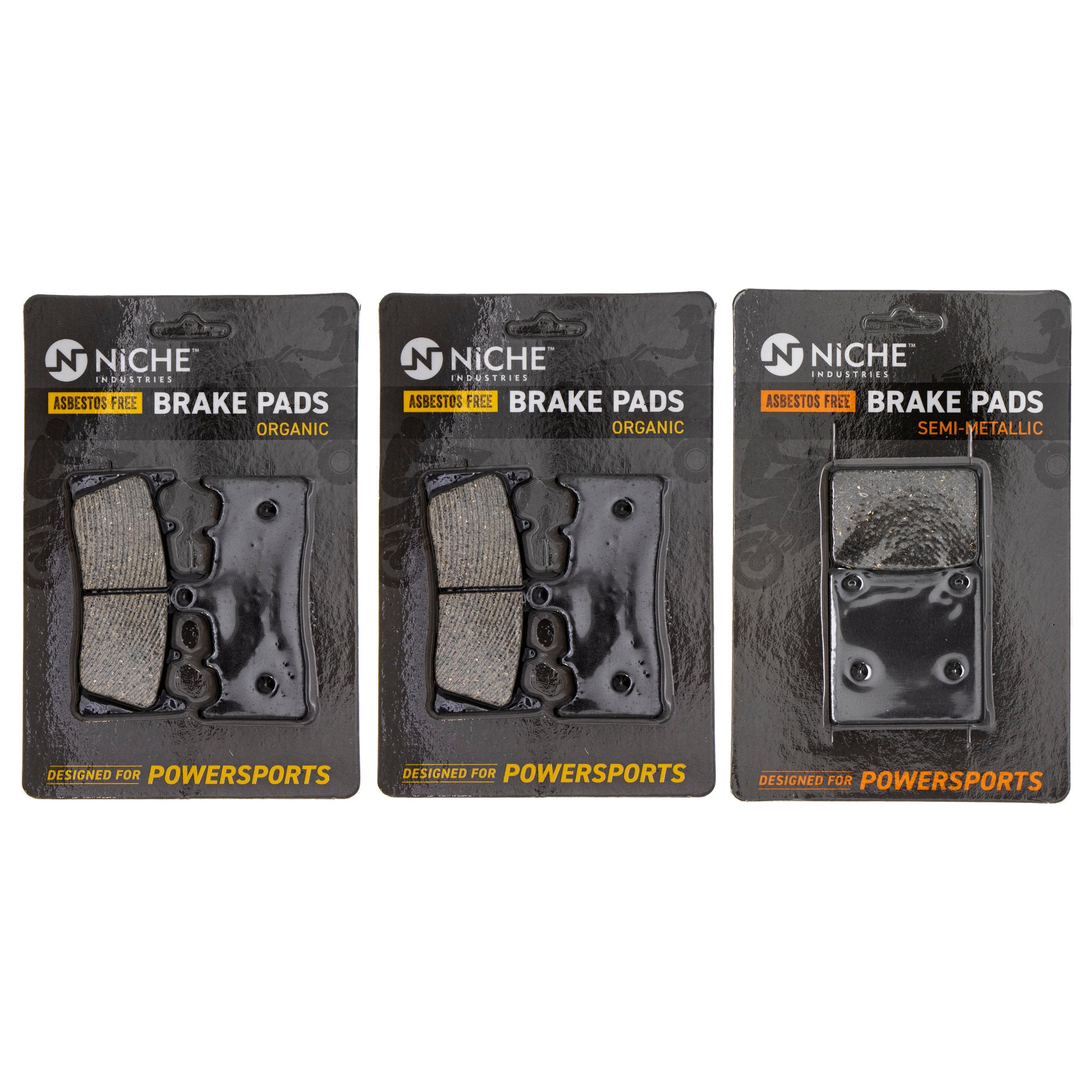 Brake Pad Kit Front/Rear for zOTHER Suzuki Kawasaki Hayabusa Bandit 59302-33860 NICHE MK1002451