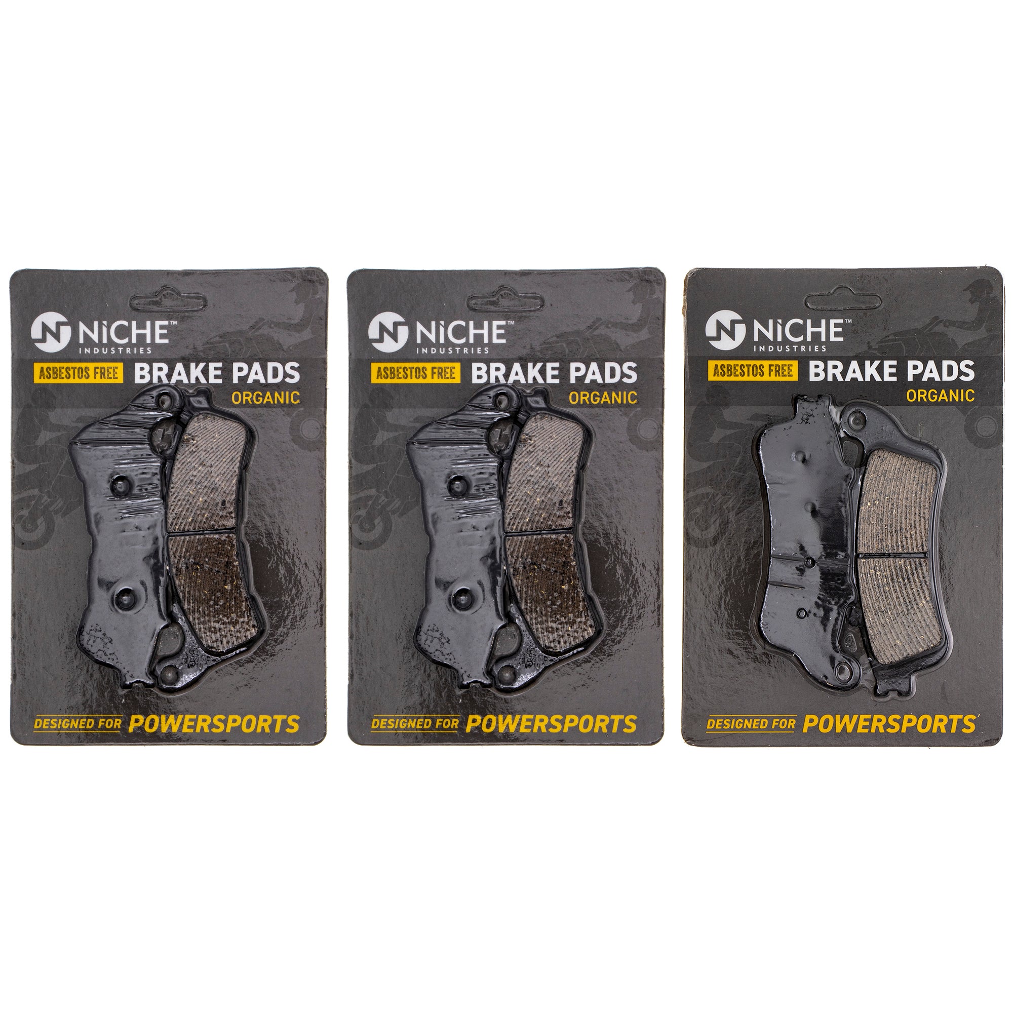 Brake Pad Kit Front/Rear for zOTHER Honda ST1300 NT700V Interceptor CTX1300 06435-MCS-G03 NICHE MK1002453