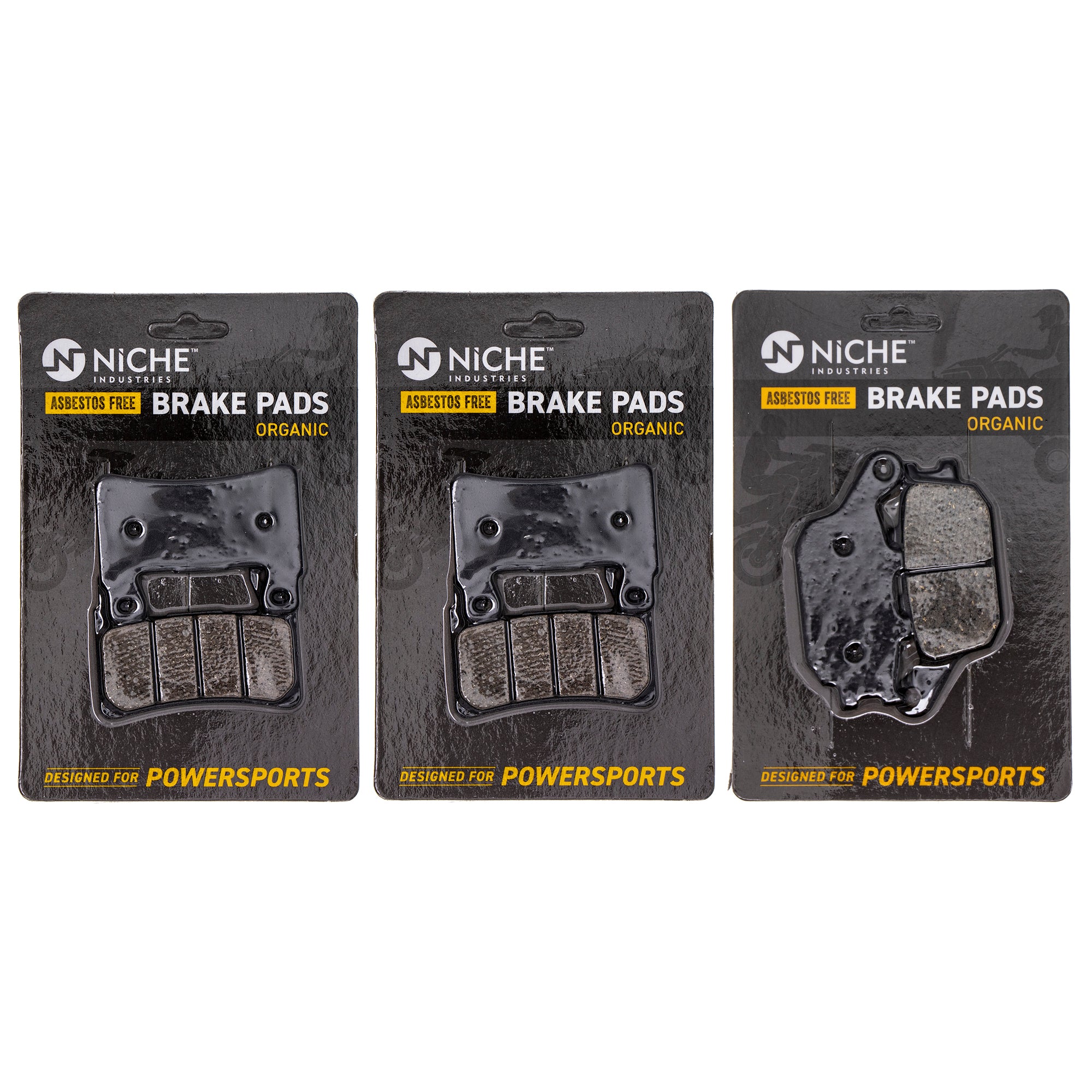 Brake Pad Kit Front/Rear for zOTHER Honda RC51 CBR900RR 43105-MW0-425 06455-MAS-E01 NICHE MK1002467