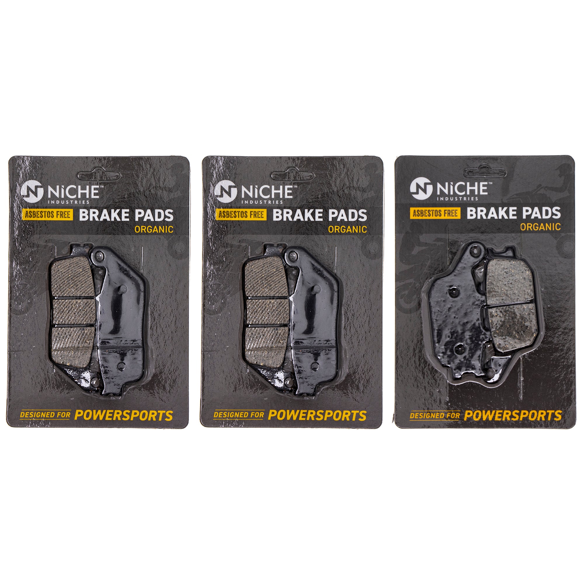Brake Pad Kit Front/Rear for zOTHER Honda Hornet CBR600SJ CBR600F3 43105-MW0-425 NICHE MK1002469