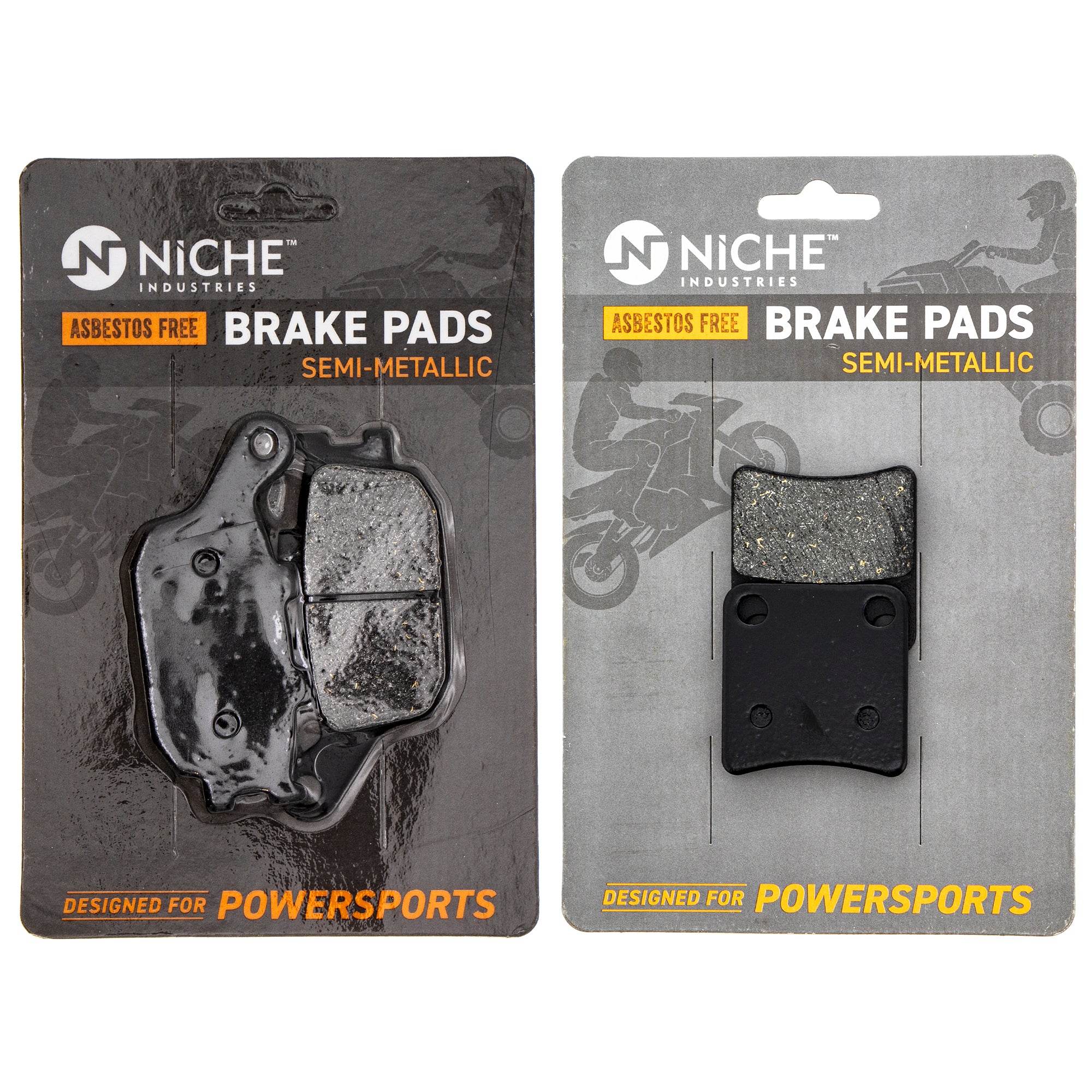 Rear Parking Semi-Metallic Brake Pad Set for zOTHER Honda NC700X Africa 06436-MCT-016 NICHE MK1002472