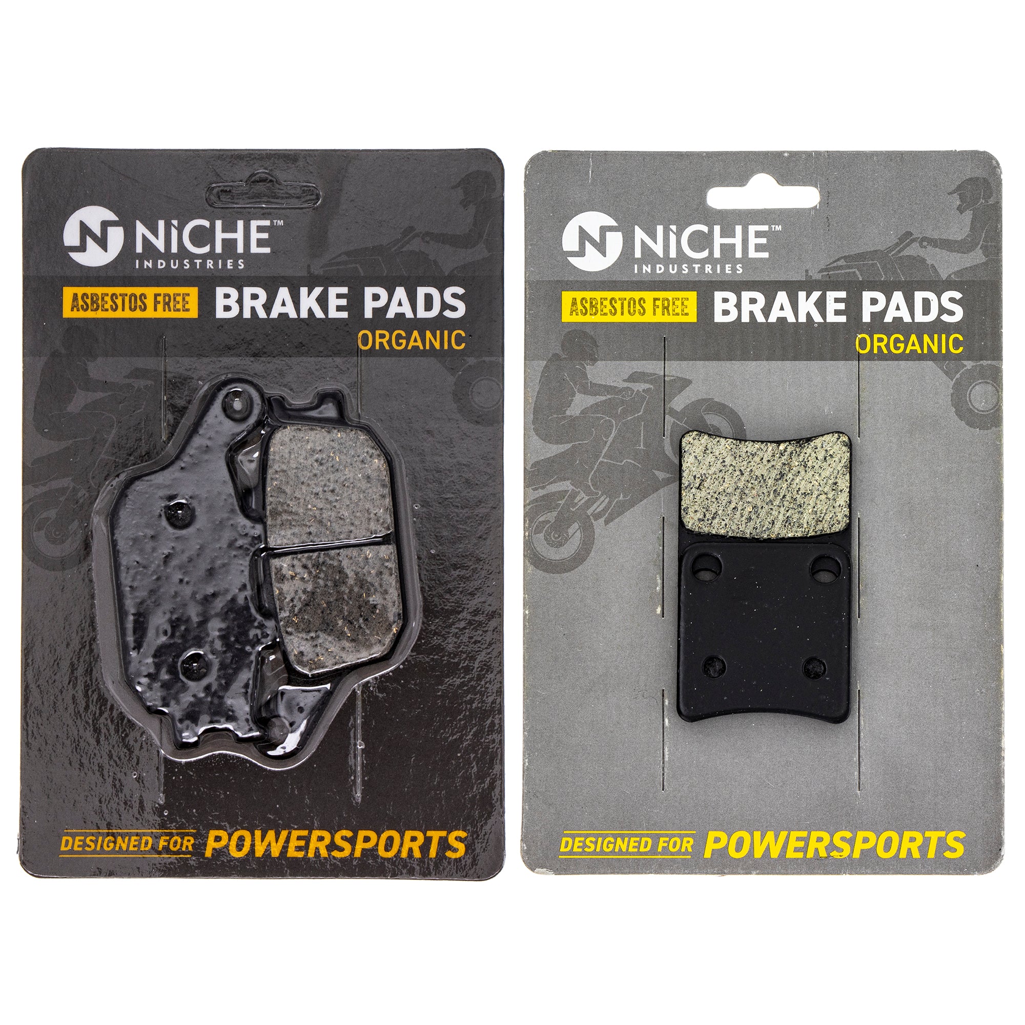 Organic Brake Pad Set for zOTHER Honda NC700X Africa 06436-MCT-016 06435-MEJ-026 NICHE MK1002473