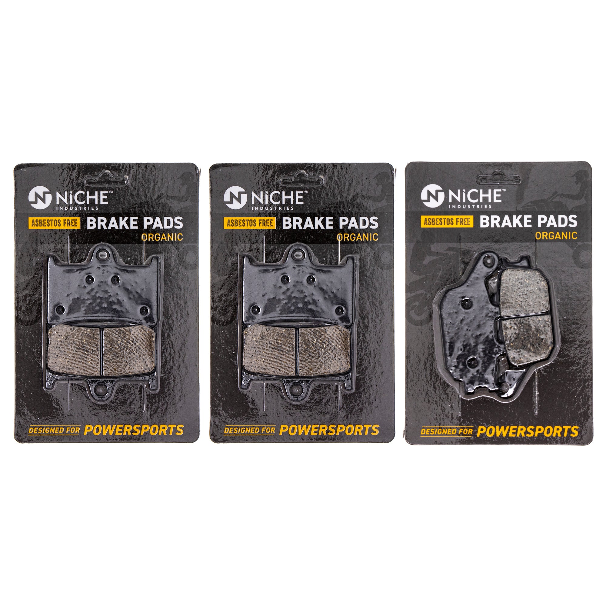 Brake Pad Kit Front/Rear for zOTHER Yamaha FZ6R FZ6 5VX-25806-00-00 5VN-25805-00-00 NICHE MK1002481