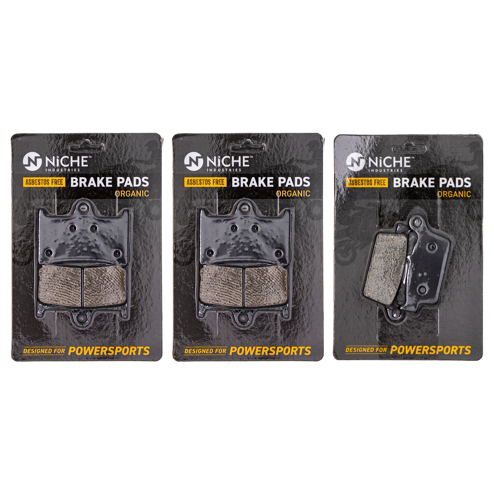 Brake Pad Kit Front/Rear for zOTHER Yamaha YZF 5EB-W0046-00-00 4SV-25805-00-00 NICHE MK1002493