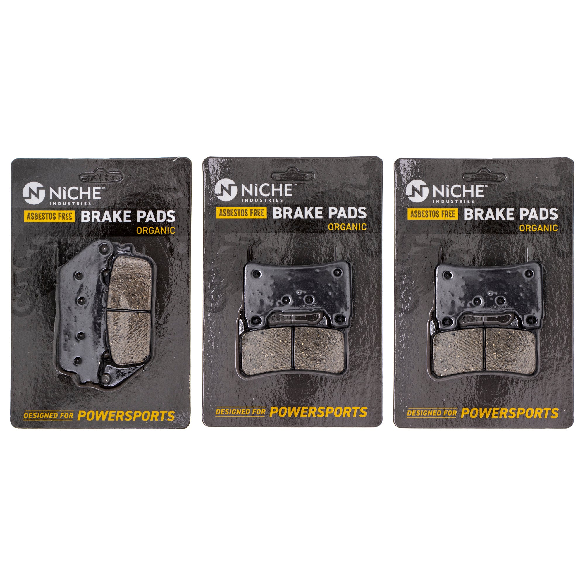 Brake Pad Kit Front/Rear for zOTHER Honda Interceptor CB1000R 06455-MEL-D23 06455-MEL-D22 NICHE MK1002495