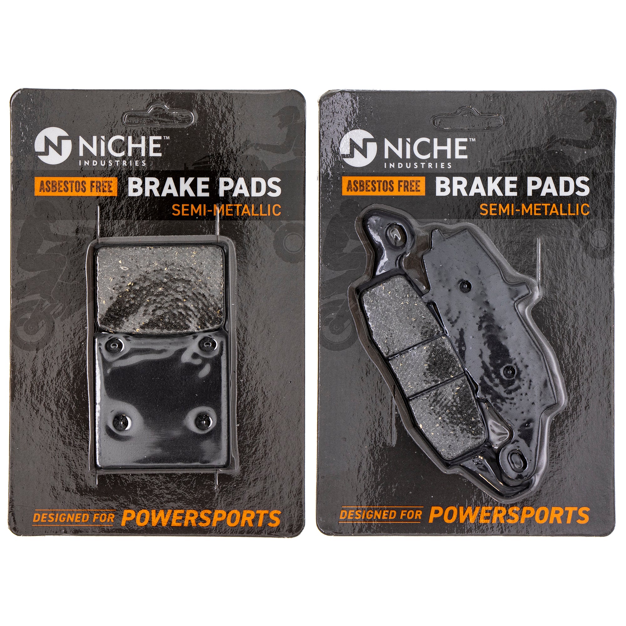 Semi-Metallic Brake Pad Set Front/Rear for zOTHER Suzuki Kawasaki SV650S SV650 Katana NICHE MK1002502