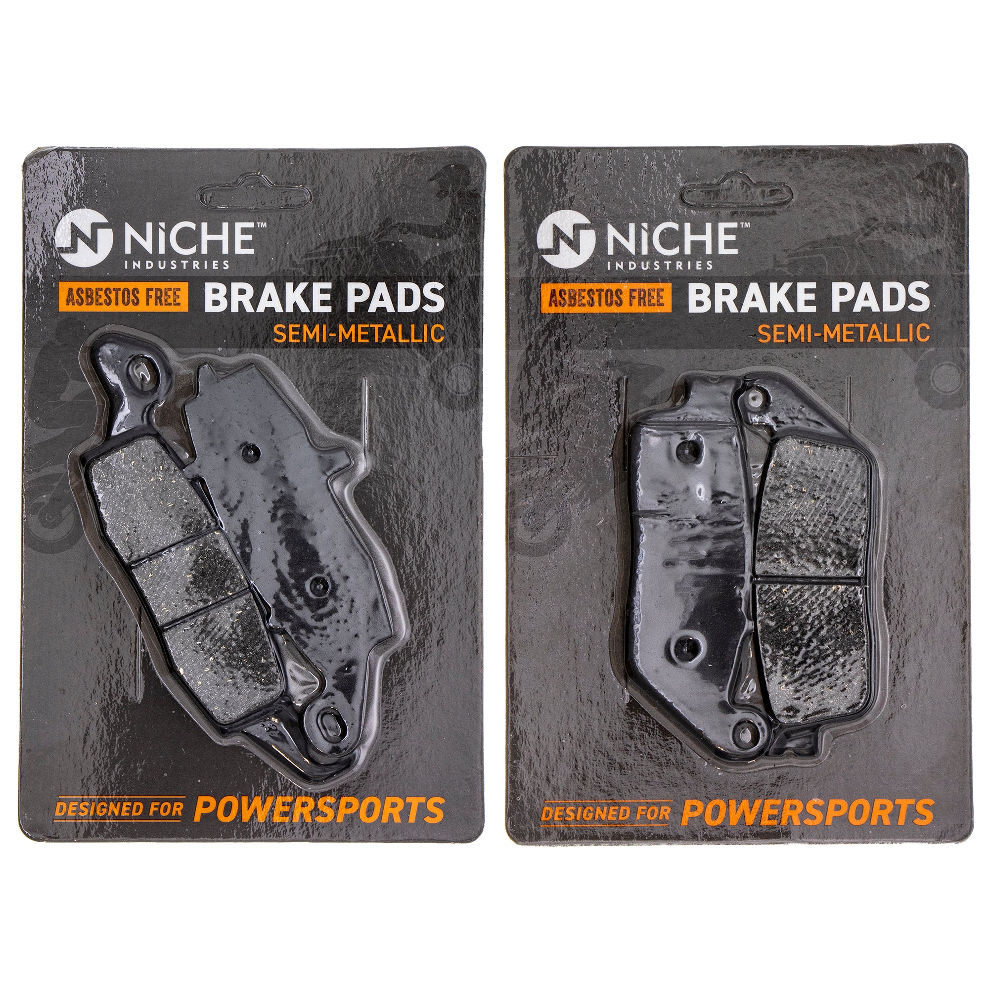 Semi-Metallic Brake Pad Set Front/Rear for zOTHER Victory Triumph Suzuki Honda BMW ZR7S NICHE MK1002507
