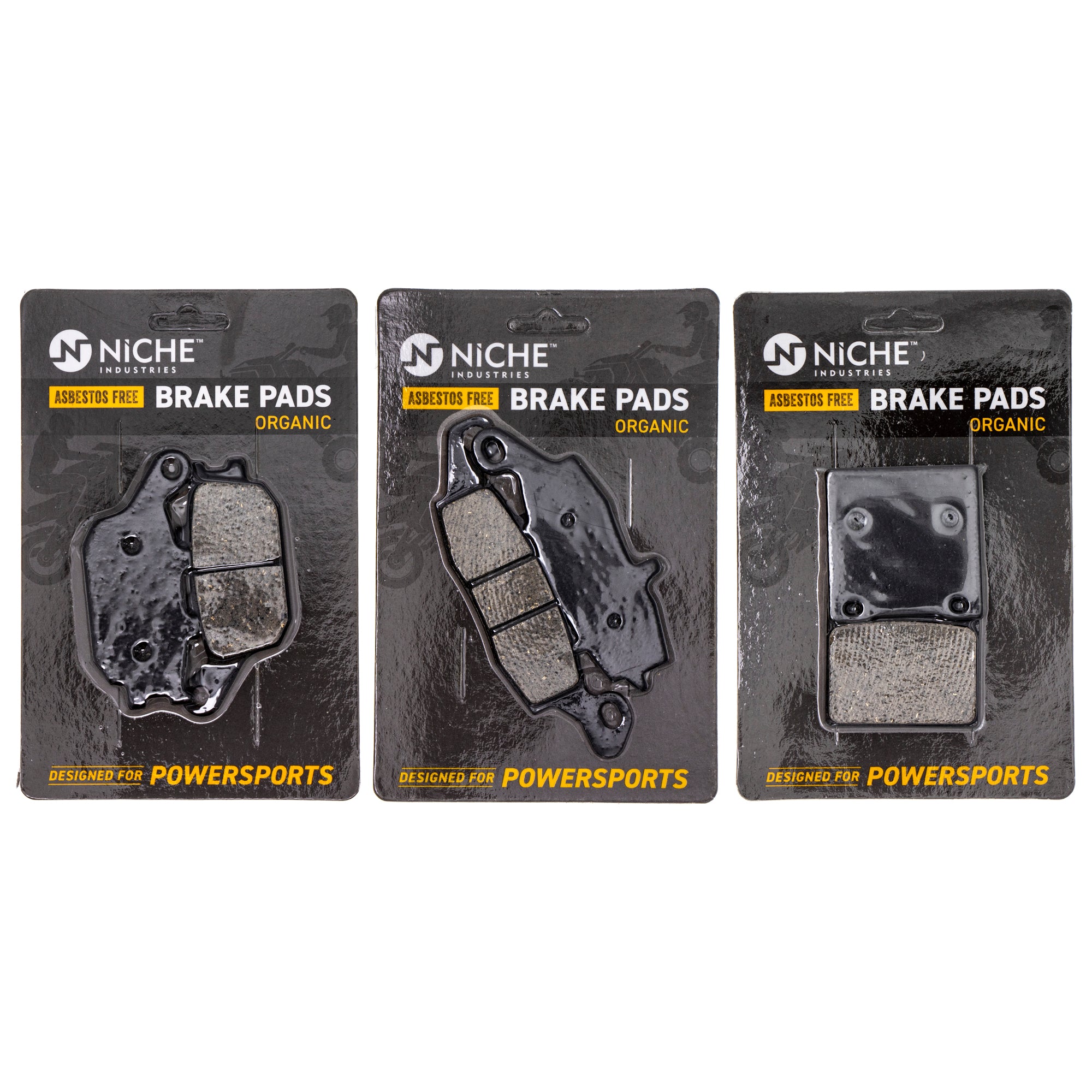 Brake Pad Kit Front/Rear for zOTHER Yamaha Suzuki Kawasaki Honda SV650S SV650 69100-16852 NICHE MK1002514