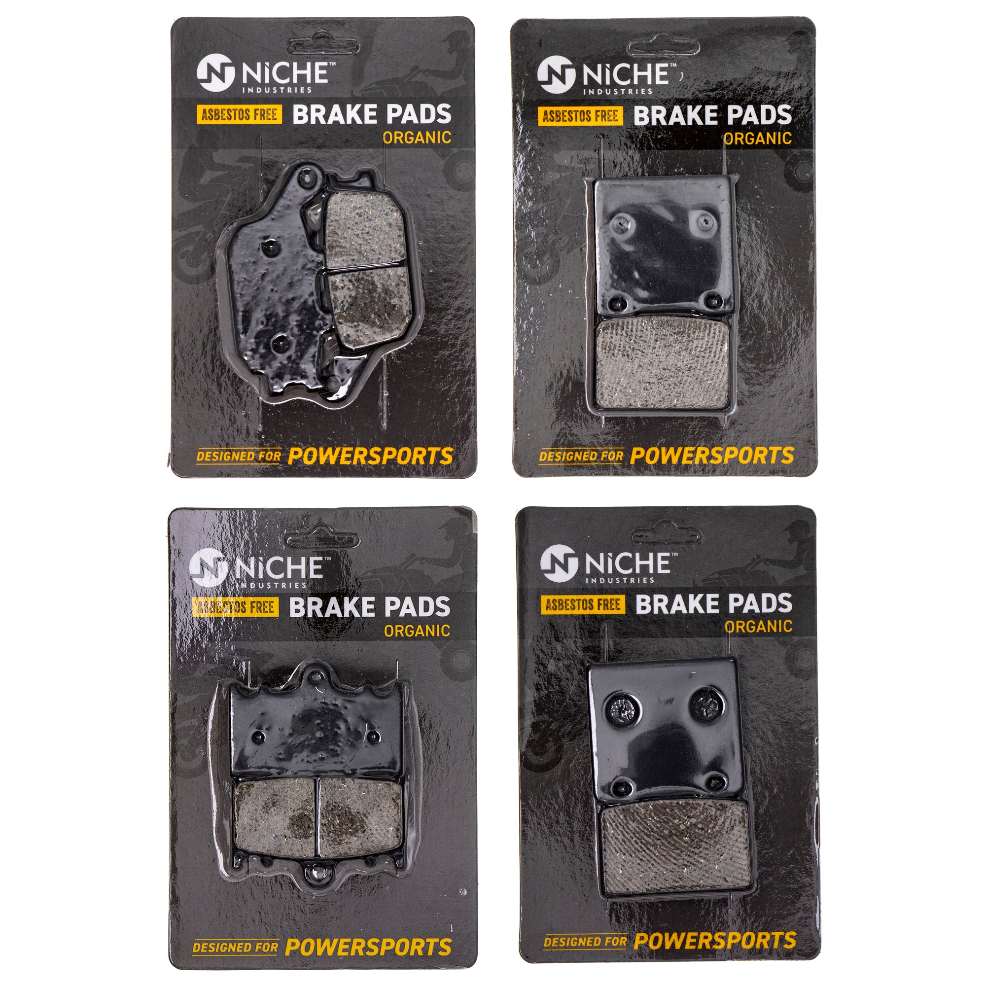 Organic Brake Pad Set for zOTHER Yamaha Suzuki Kawasaki Honda Intruder Gladius 59100-10811 NICHE MK1002520