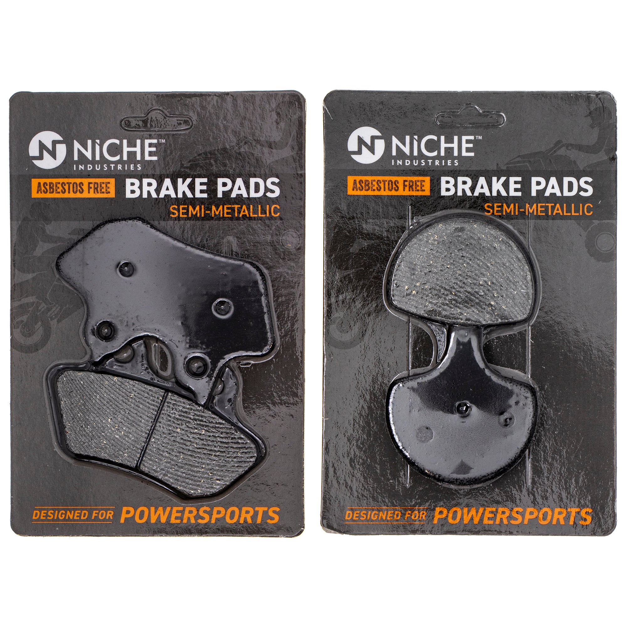 Semi-Metallic Brake Pad Set Front/Rear for Harley Davidson Softail Heritage 44082-00E NICHE MK1002525