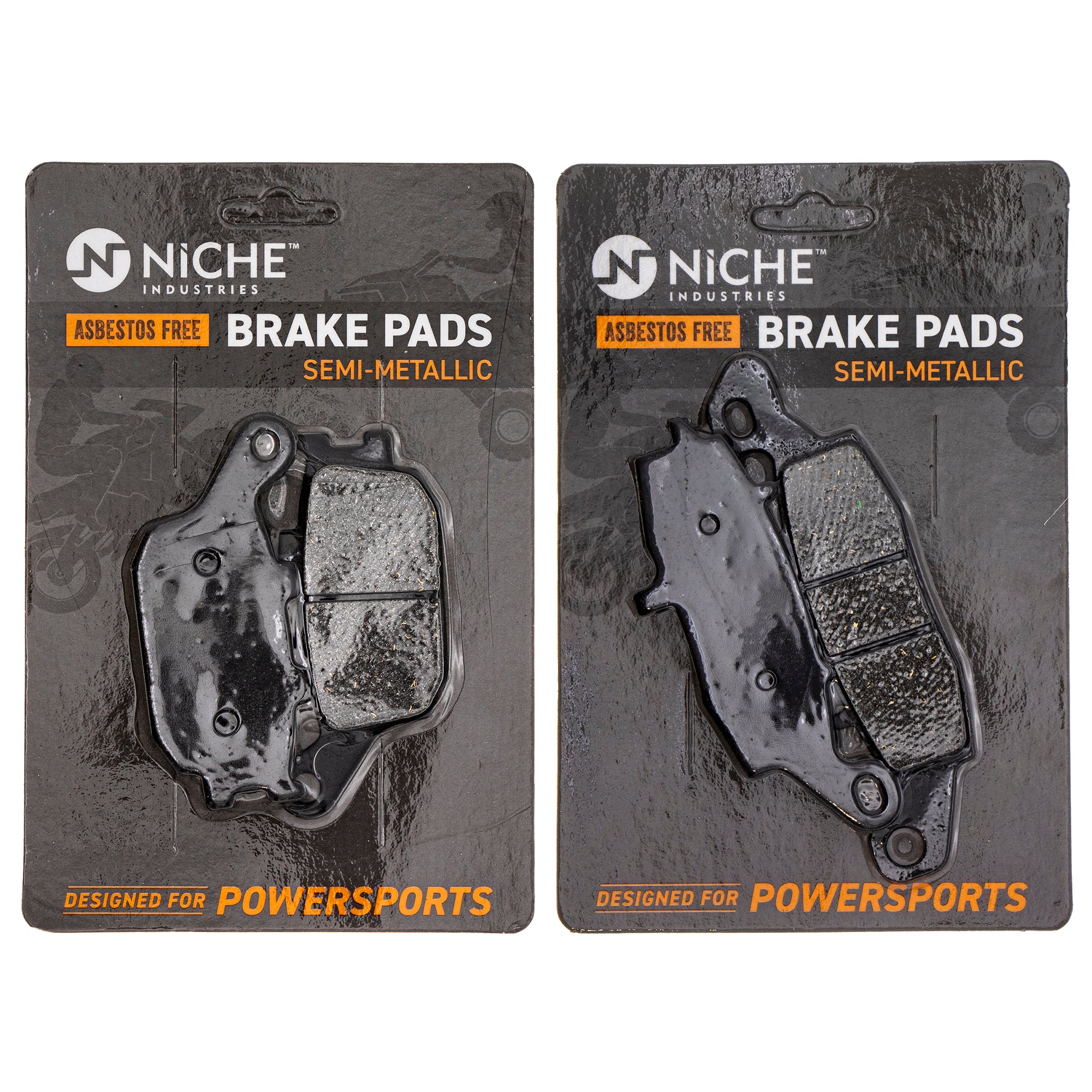 Semi-Metallic Brake Pad Set Front/Rear for zOTHER Suzuki Kawasaki Vstrom SV650S SV650 NICHE MK1002527