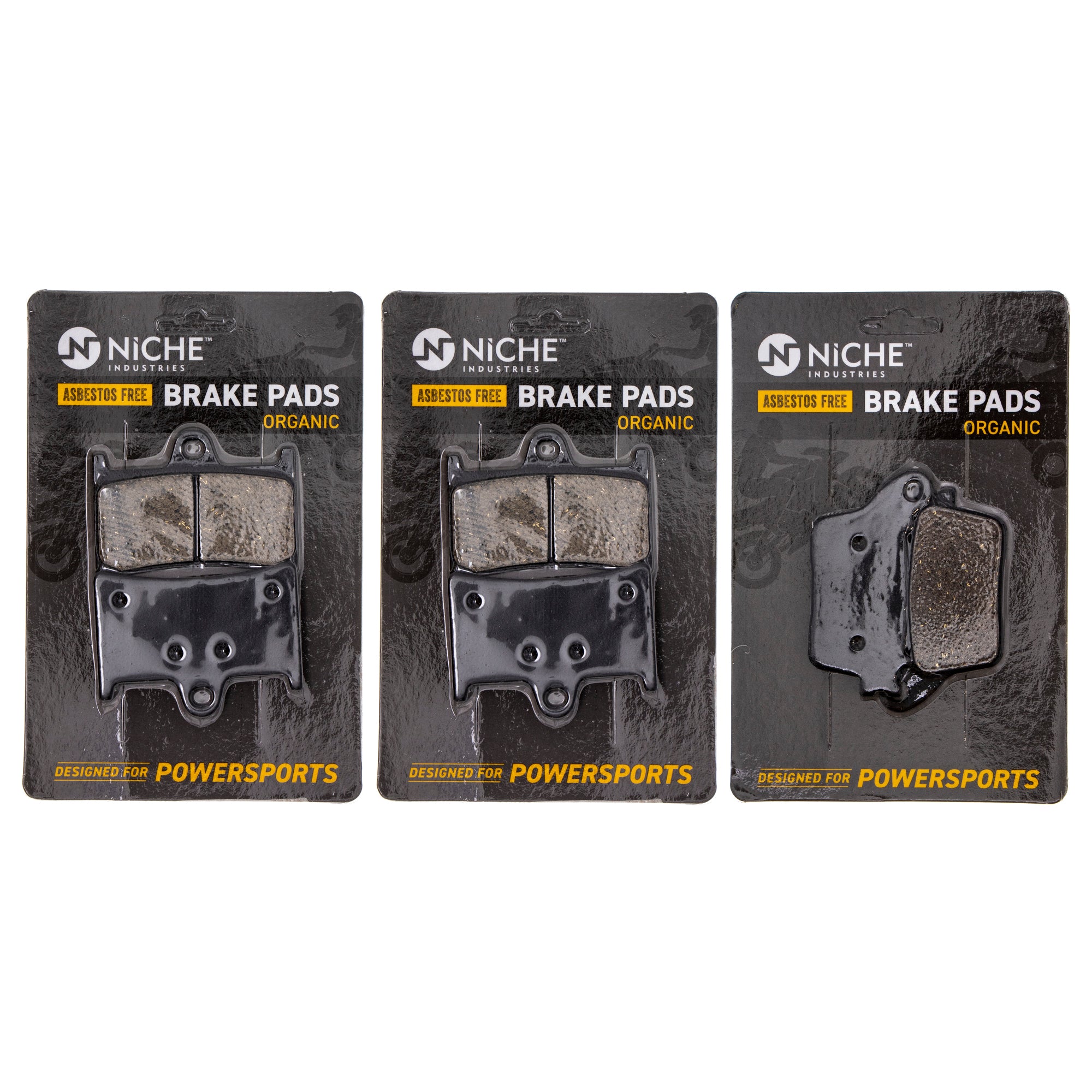 Brake Pad Kit Front/Rear for zOTHER Yamaha Suzuki Kawasaki Honda YZF 2C0-25805-00-00 NICHE MK1002536
