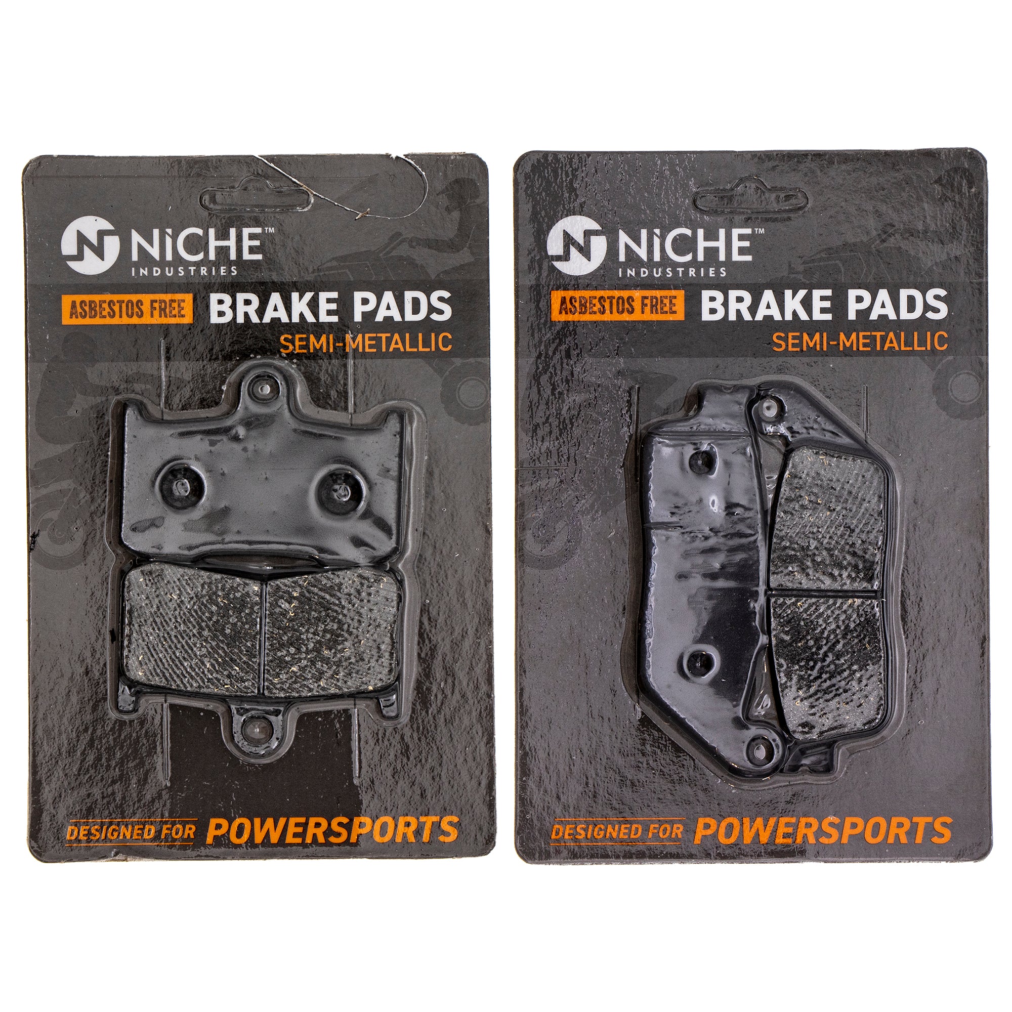 Semi-Metallic Brake Pad Set Front/Rear for Victory Polaris Vegas Kingpin Judge Jackpot NICHE MK1002541