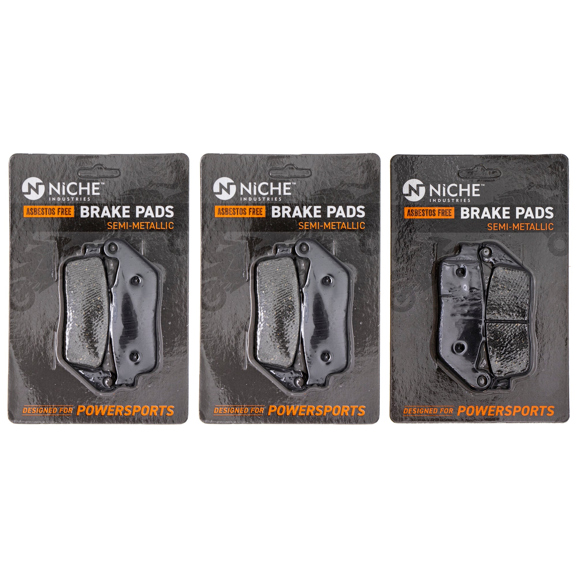 Semi-Metallic Brake Pad Set Front/Rear for zOTHER Suzuki Kawasaki Honda BMW ST1100 CBR650R NICHE MK1002545