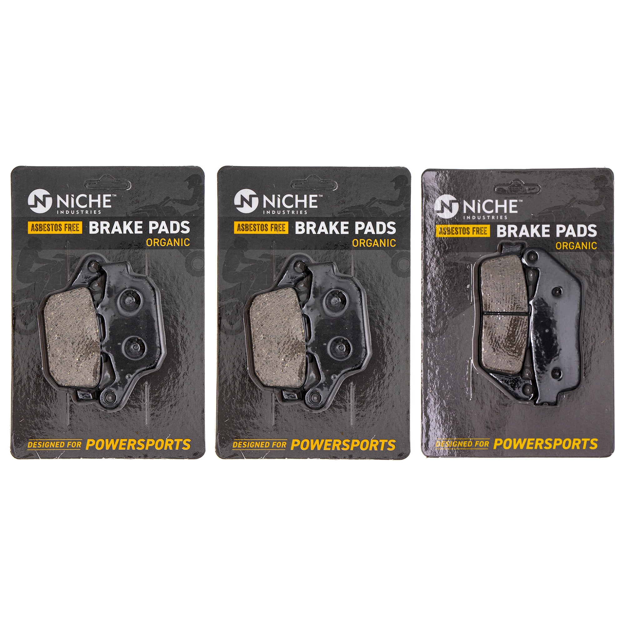 Brake Pad Kit Front/Rear for Honda CBR300R CBR250R CB300F 06435-KYJ-901 06455-KYJ-901 NICHE MK1002550