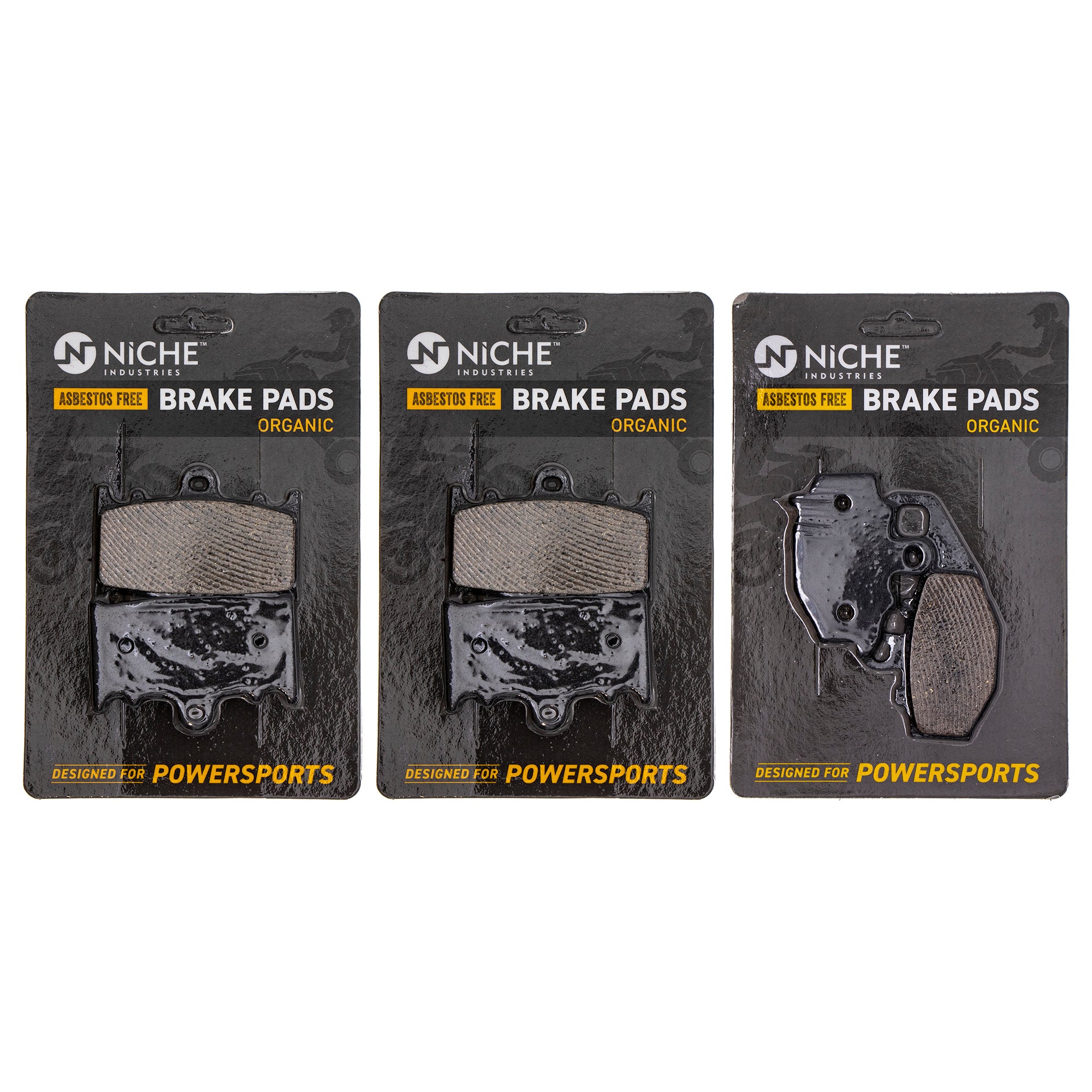 Brake Pad Kit Front/Rear for zOTHER Suzuki Kawasaki ZZR600 Ninja 43082-1157 43082-1142 NICHE MK1002562