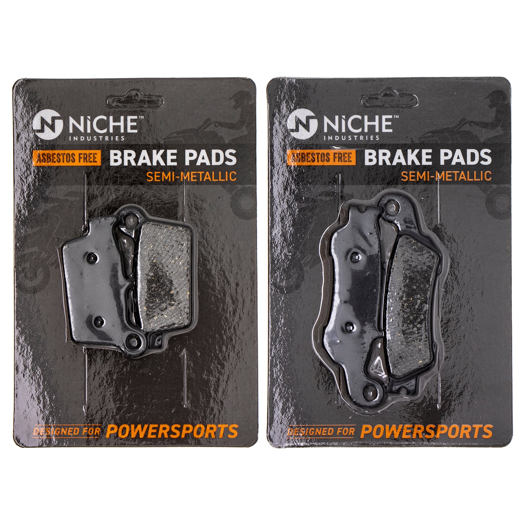 Semi-Metallic Brake Pad Set Front/Rear for zOTHER Yamaha YZ450FX YZ450F YZ250X YZ250FX NICHE MK1002565