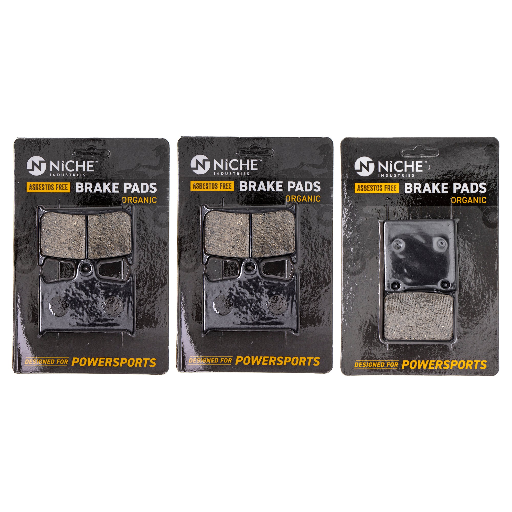 Brake Pad Kit Front/Rear for Suzuki RF900RV Bandit 69100-21820 69102-05810 69100-20810 NICHE MK1002568