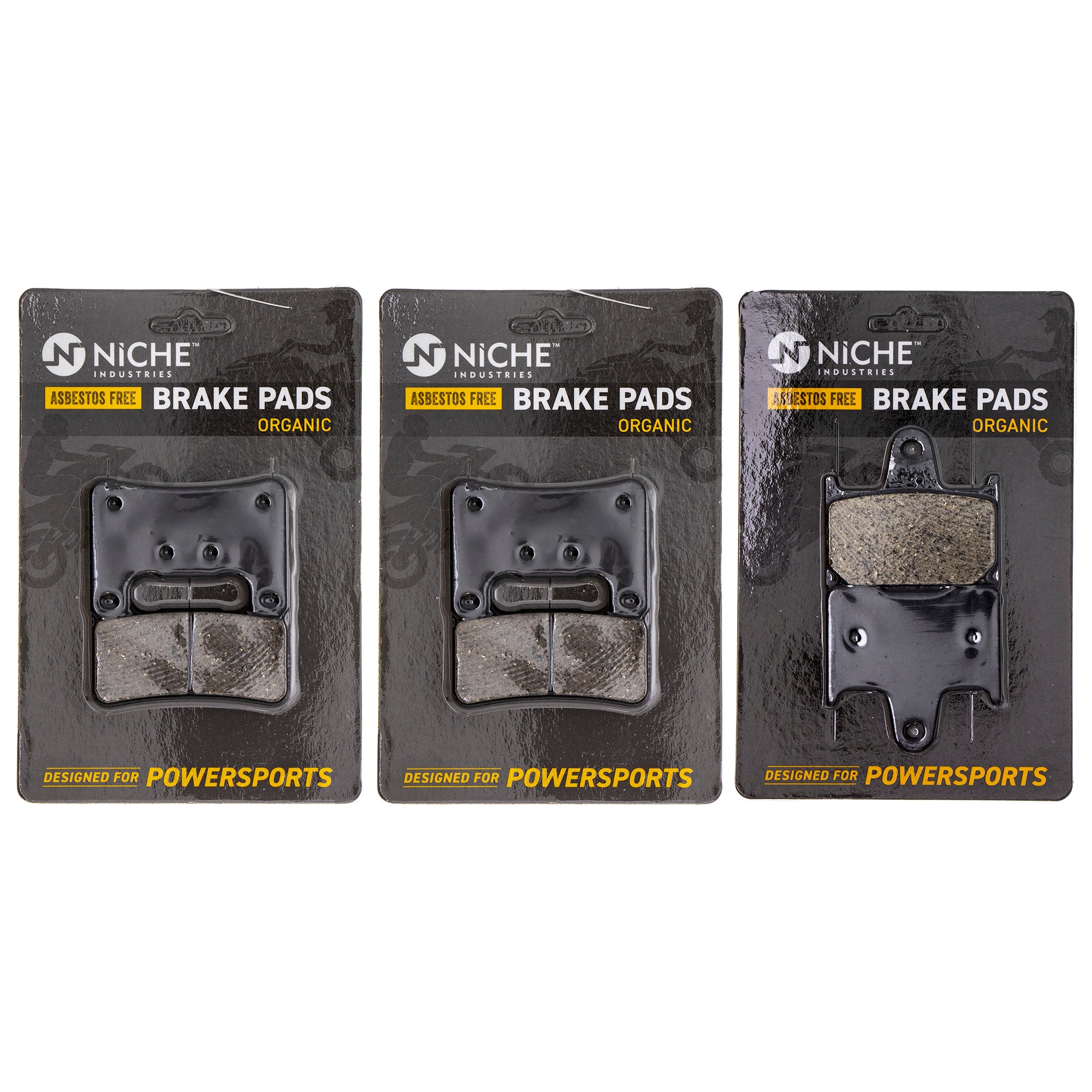 Brake Pad Kit Front/Rear for zOTHER Suzuki Kawasaki Honda Harley Davidson GSXR750 GSXR600 NICHE MK1002577