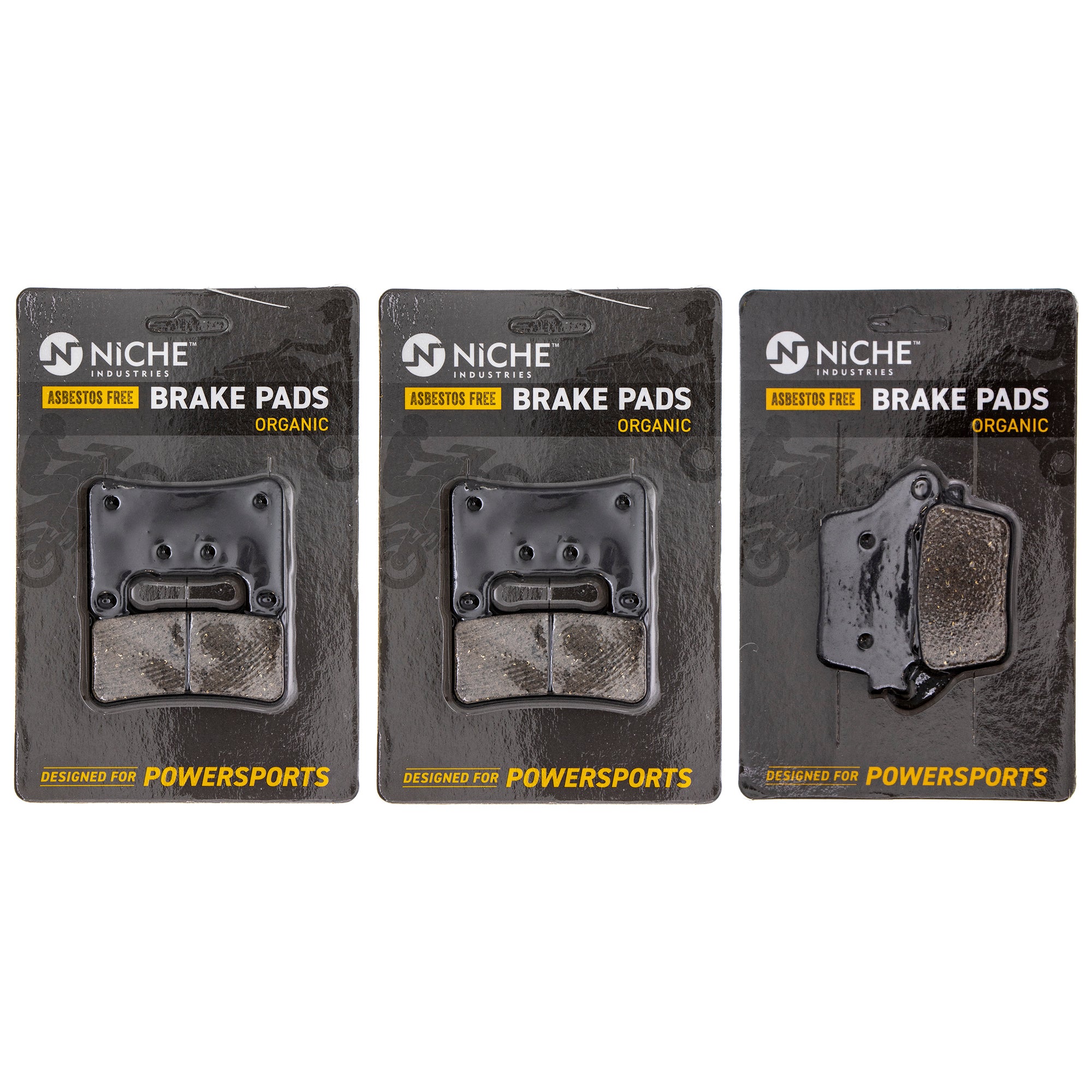 Brake Pad Kit Front/Rear for zOTHER Yamaha Suzuki Kawasaki Honda Ninja GSXR1000 43082-0091 NICHE MK1002579