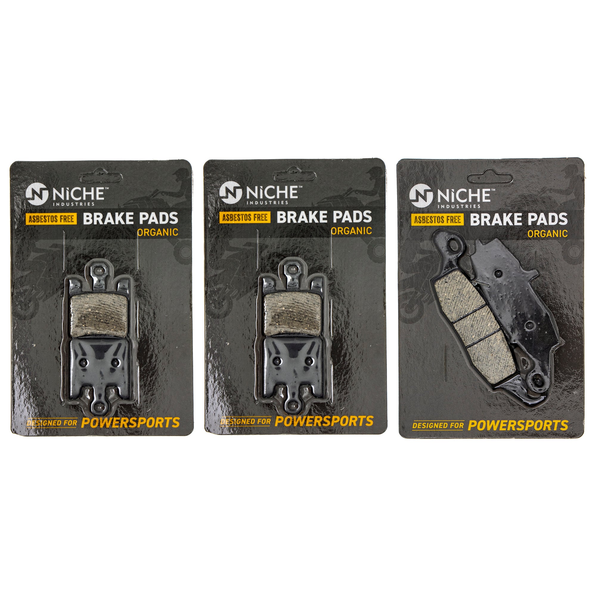 Brake Pad Kit Front/Rear for zOTHER Suzuki Kawasaki Vulcan 43082-0031 43082-0063 NICHE MK1002583