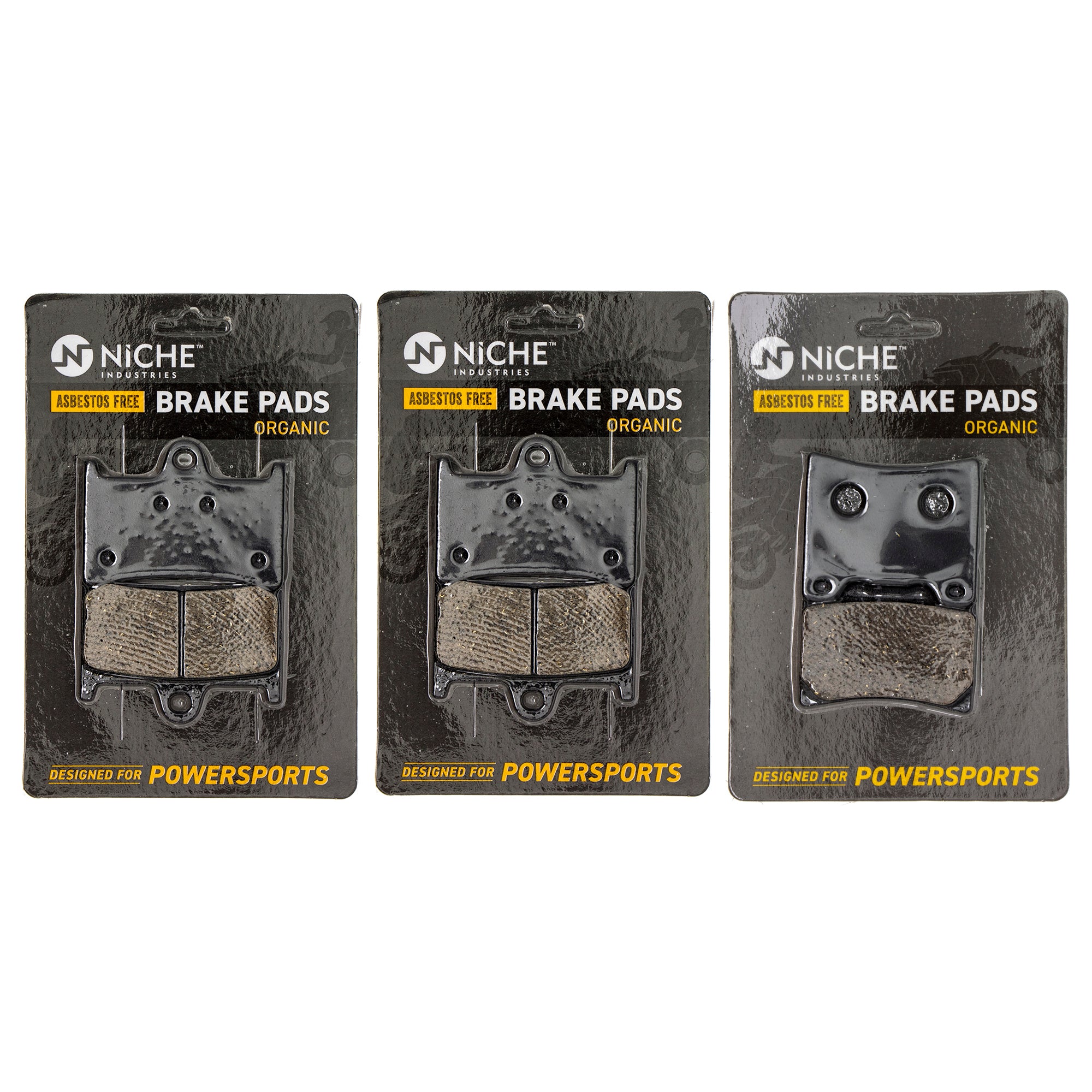 Brake Pad Kit Front/Rear for zOTHER Yamaha Vmax Virago RZ350 Radian 3XF-W0045-50-00 NICHE MK1002585