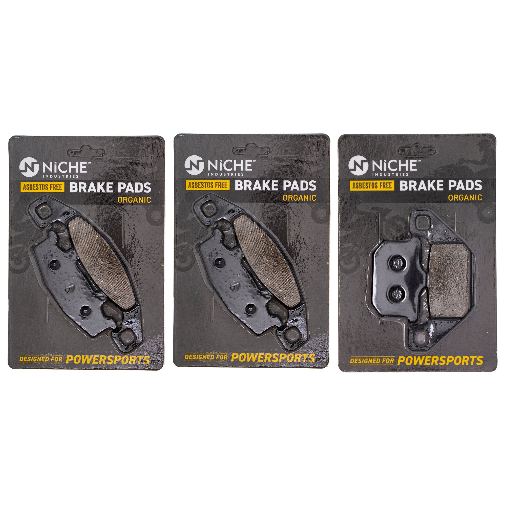 Brake Pad Kit Front/Rear for zOTHER Kawasaki Concours 43082-1062 43082-1123 NICHE MK1002597