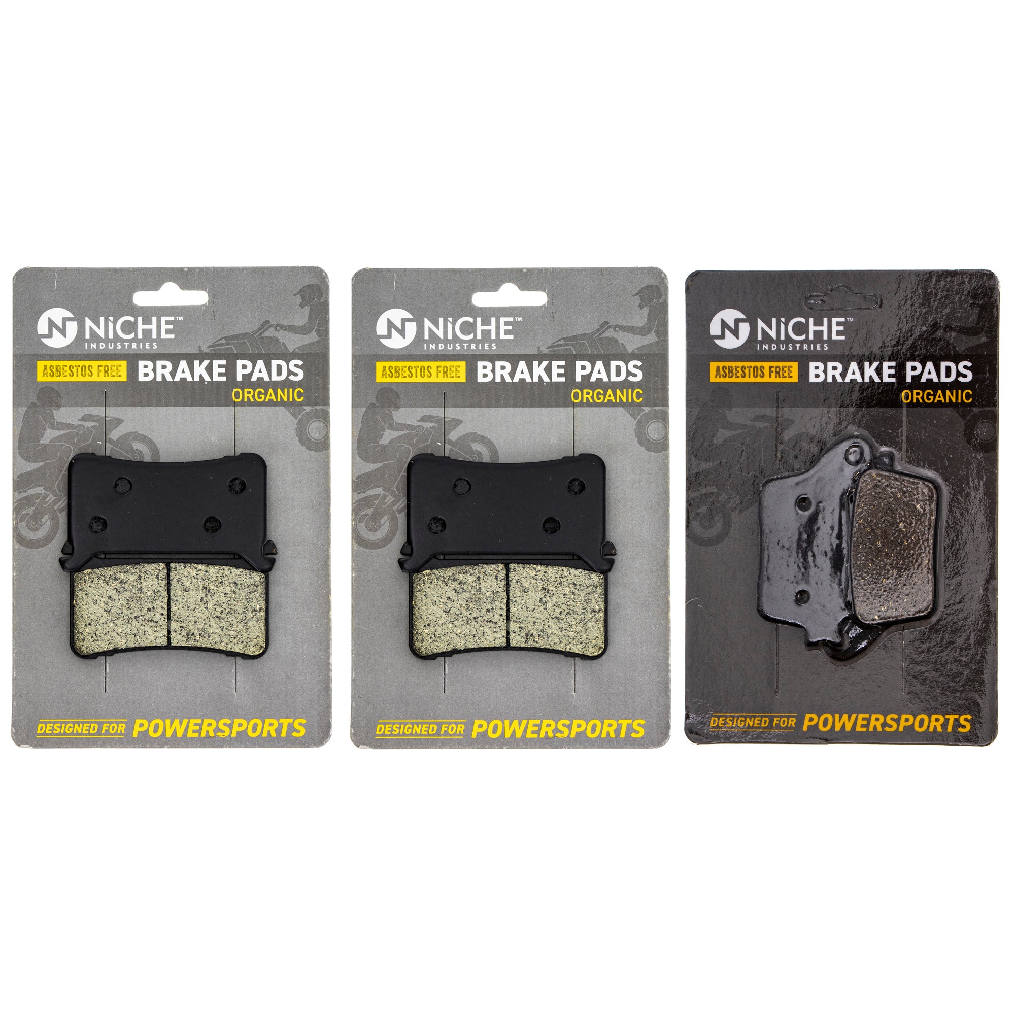 Brake Pad Kit Front/Rear for zOTHER Honda CBR1000RR 06435-MEL-D23 06455-MKF-D41 NICHE MK1002603