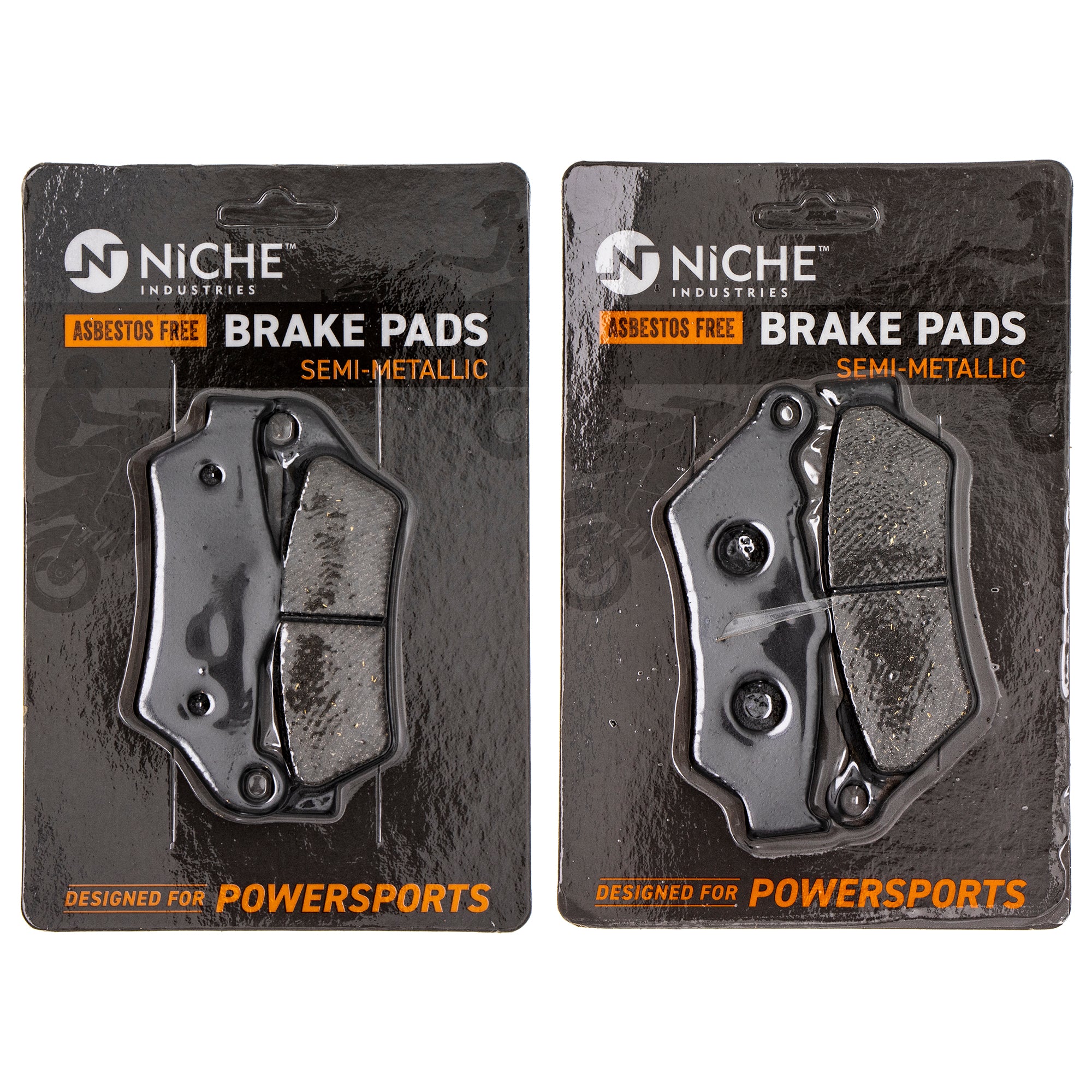Semi-Metallic Brake Pad Set Front/Rear for zOTHER Victory Triumph KTM Harley Davidson NICHE MK1002614