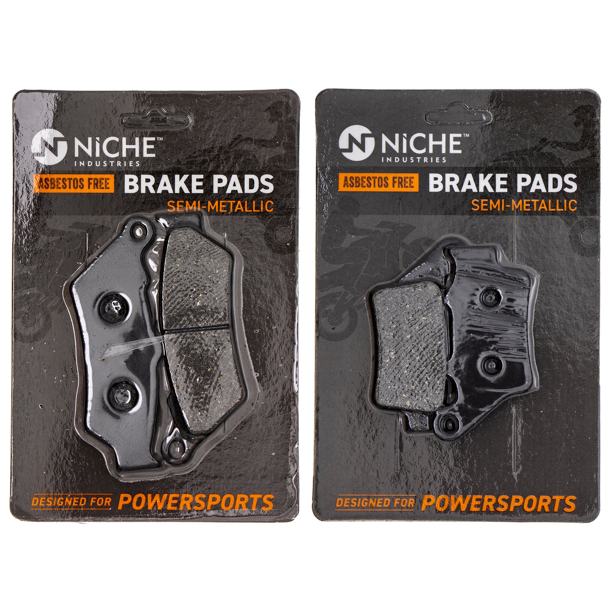 Semi-Metallic Brake Pad Set Front/Rear for zOTHER Victory Triumph KTM Harley Davidson NICHE MK1002617