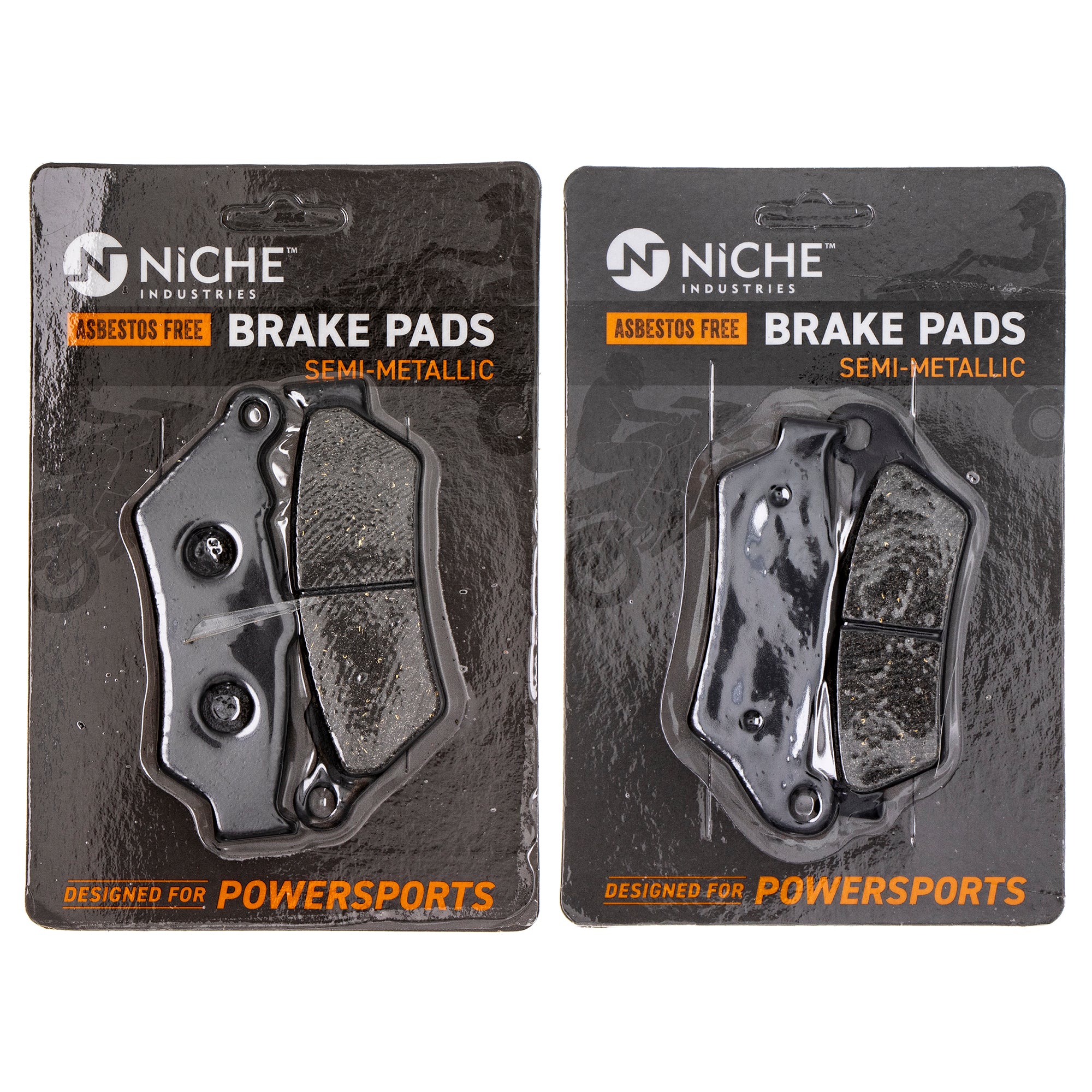 Semi-Metallic Brake Pad Set Front/Rear for zOTHER BMW R1200RT R1200GS HP2 34217660281 NICHE MK1002619