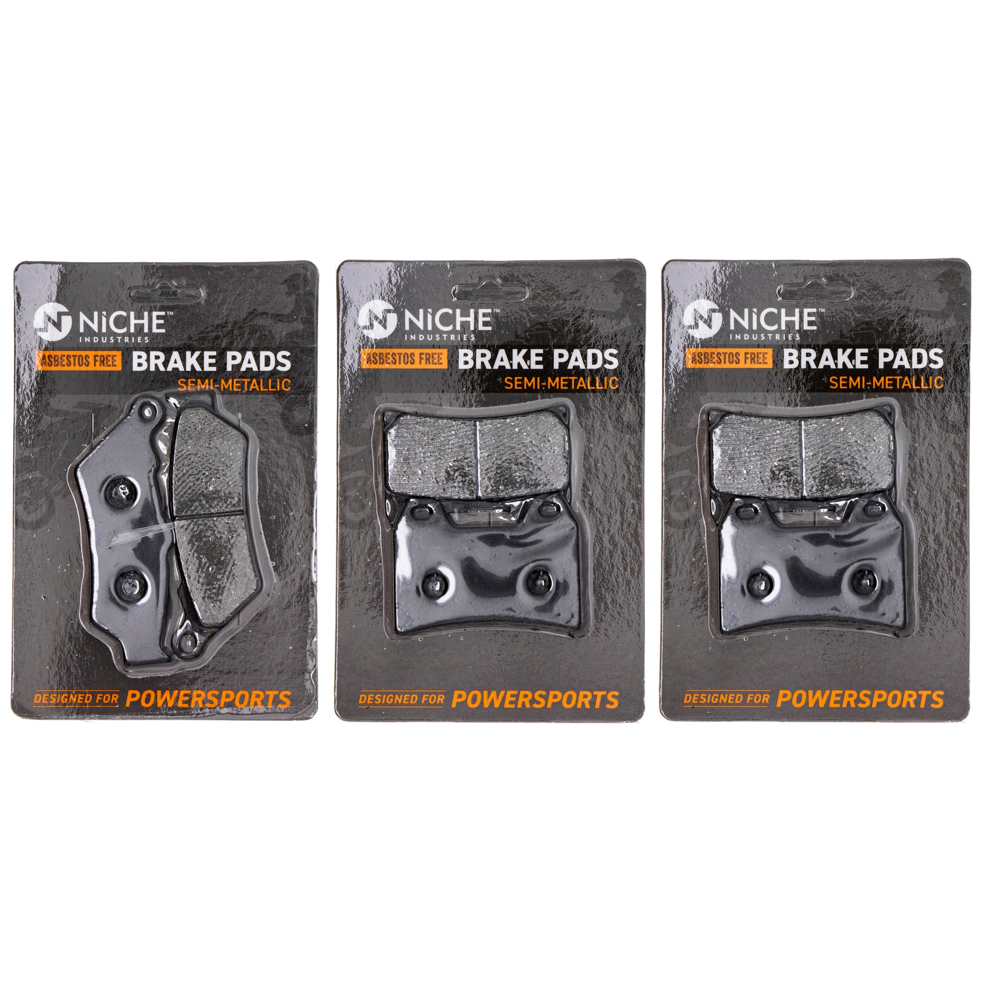 Semi-Metallic Brake Pad Set Front/Rear for zOTHER Victory Polaris KTM BMW Touring Sport NICHE MK1002623