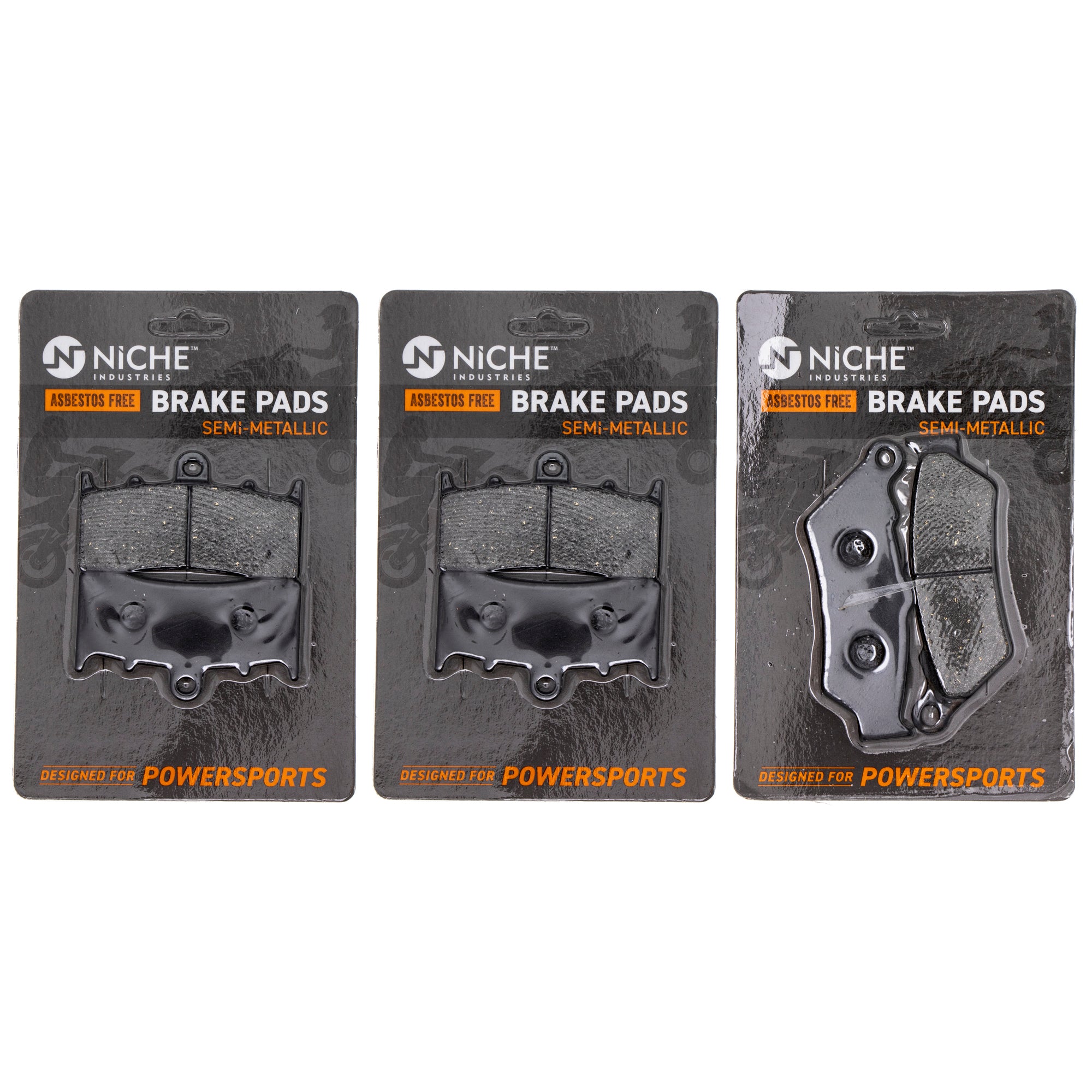 Semi-Metallic Brake Pad Set Front/Rear for zOTHER BMW K1600GTL K1600GT K1600B 34218534821 NICHE MK1002633