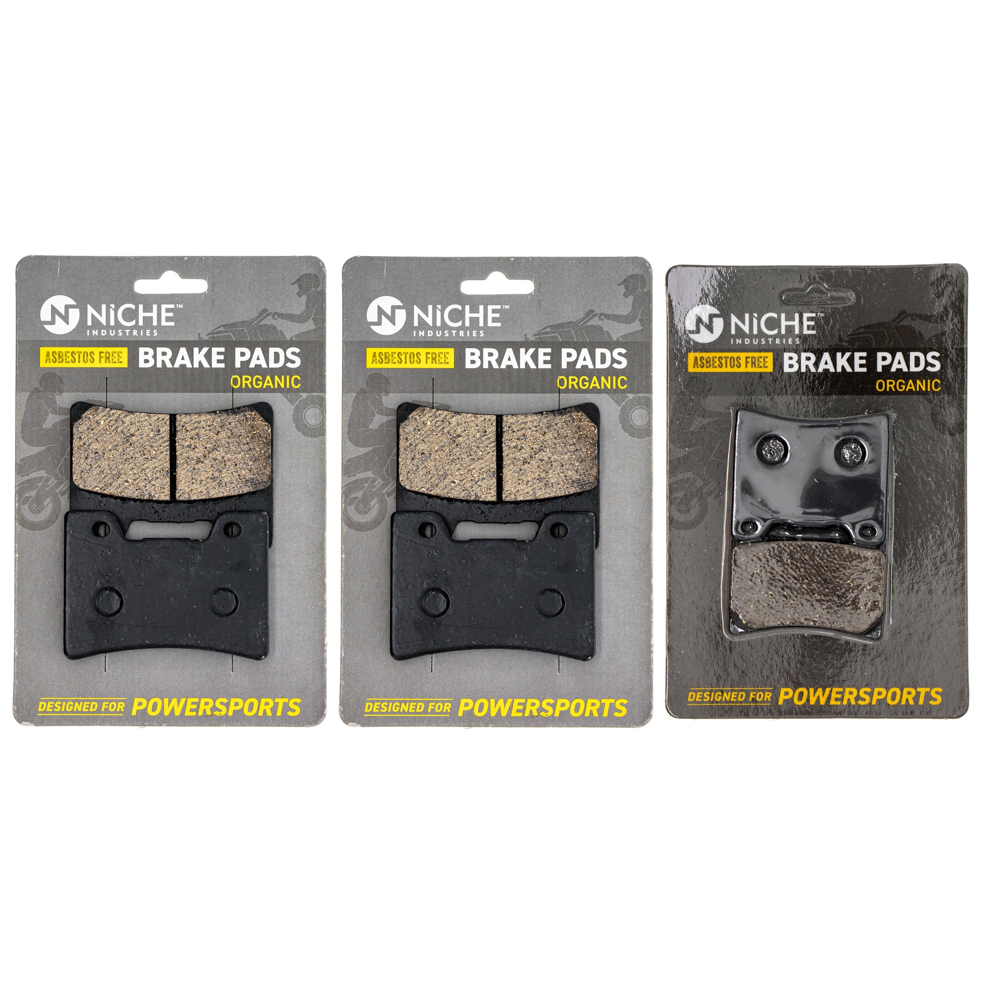 Brake Pad Kit Front/Rear for zOTHER Yamaha YZF600R Vmax FZR600R FZR1000 1FK-W0046-01-00 NICHE MK1002658