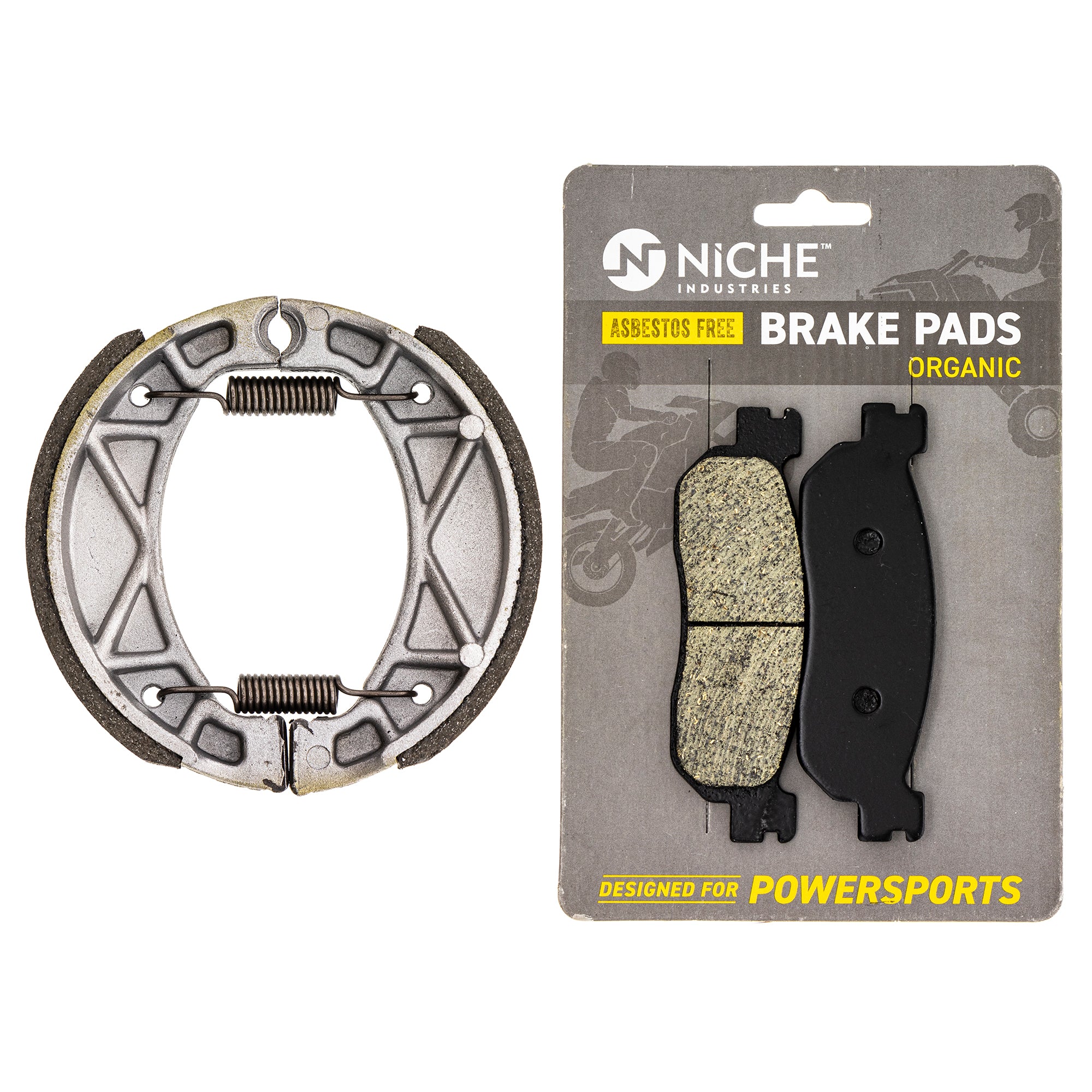 NICHE MK1002672 Brake Pad Set for zOTHER Yamaha TW200 Serow