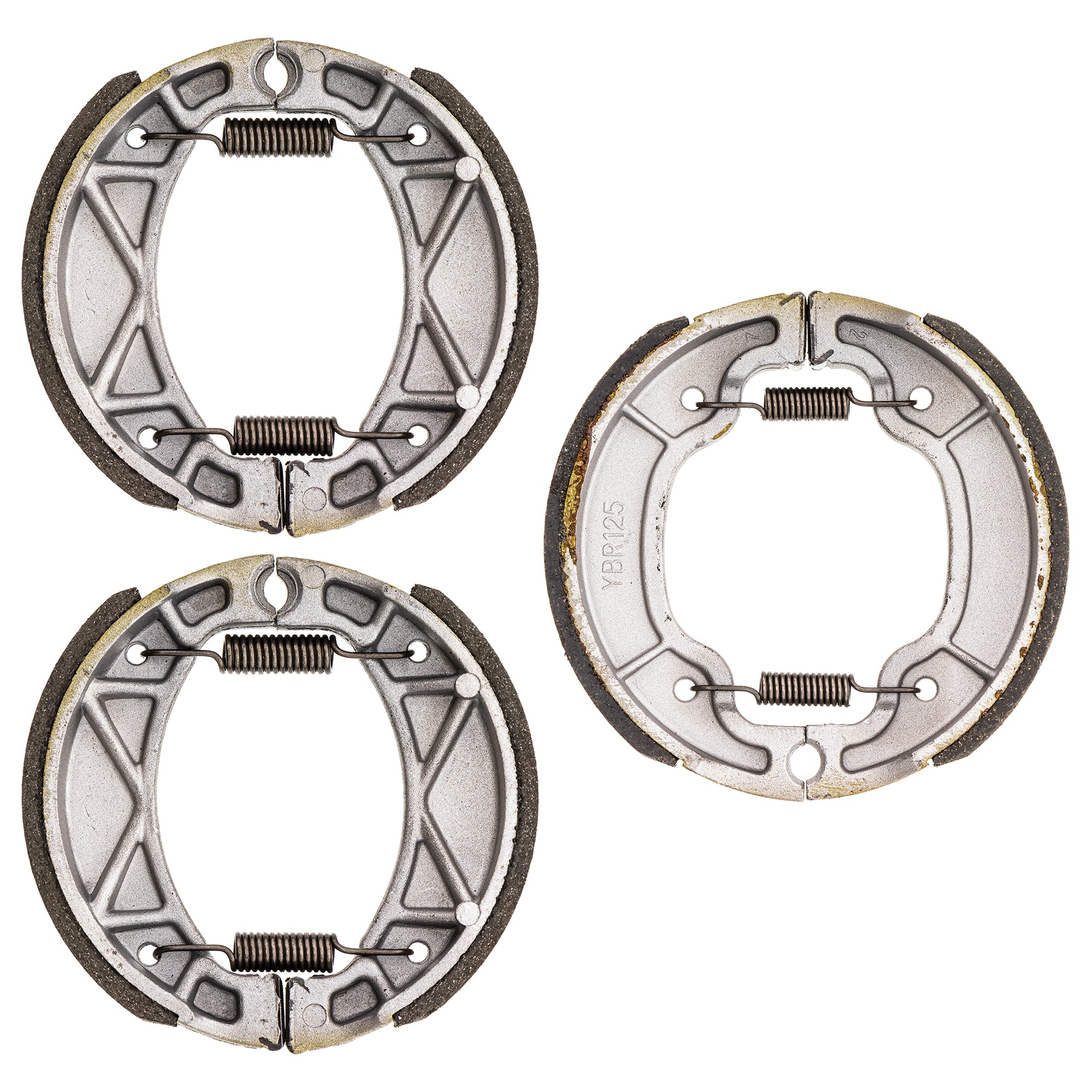 Complete Brake Shoe Set for zOTHER Yamaha Raptor Grizzly Champ Breeze 4BE-W253E-00-00 NICHE MK1002673
