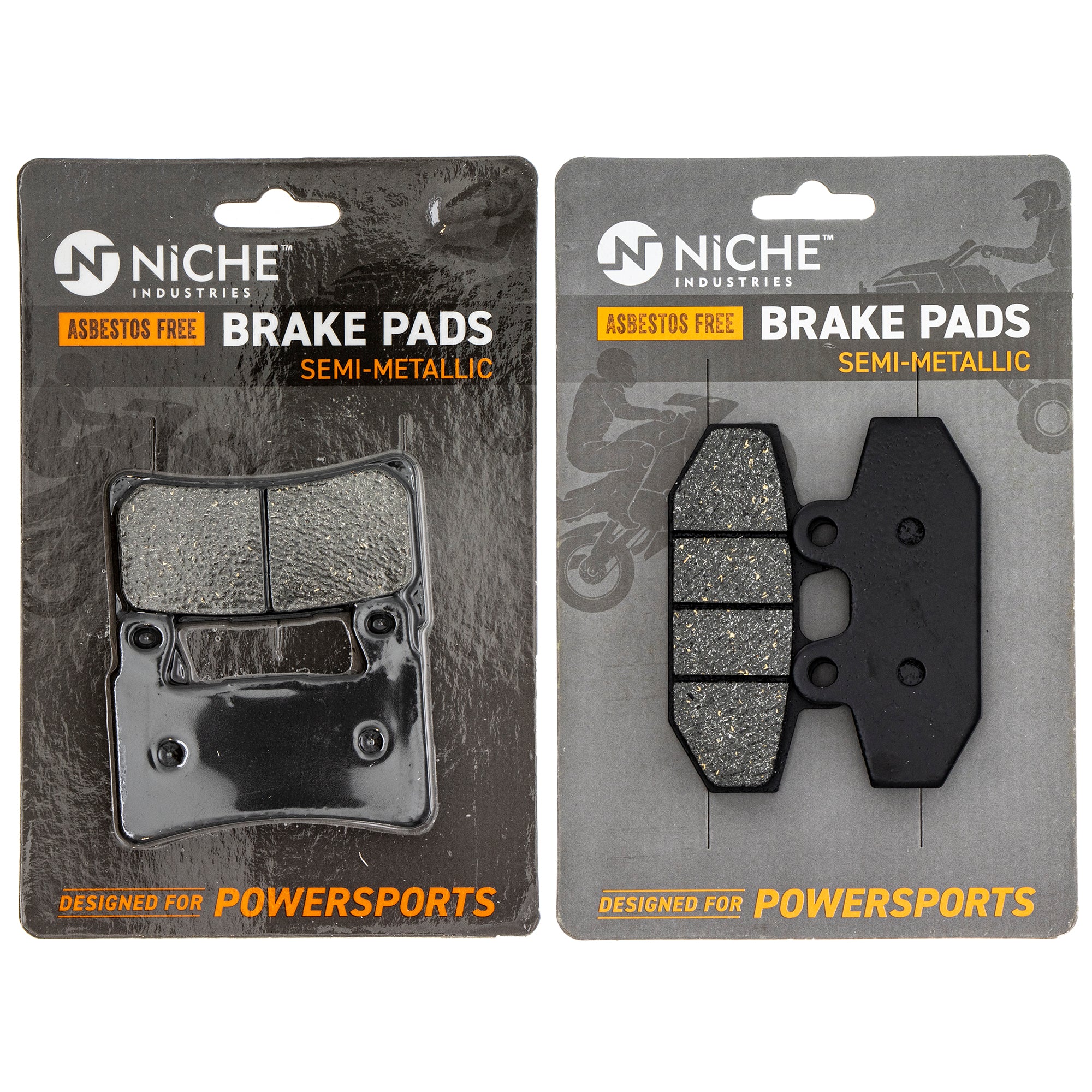 Semi-Metallic Brake Pad Set Front/Rear for Harley-Davidson Harley Davidson Street Sport NICHE MK1002680