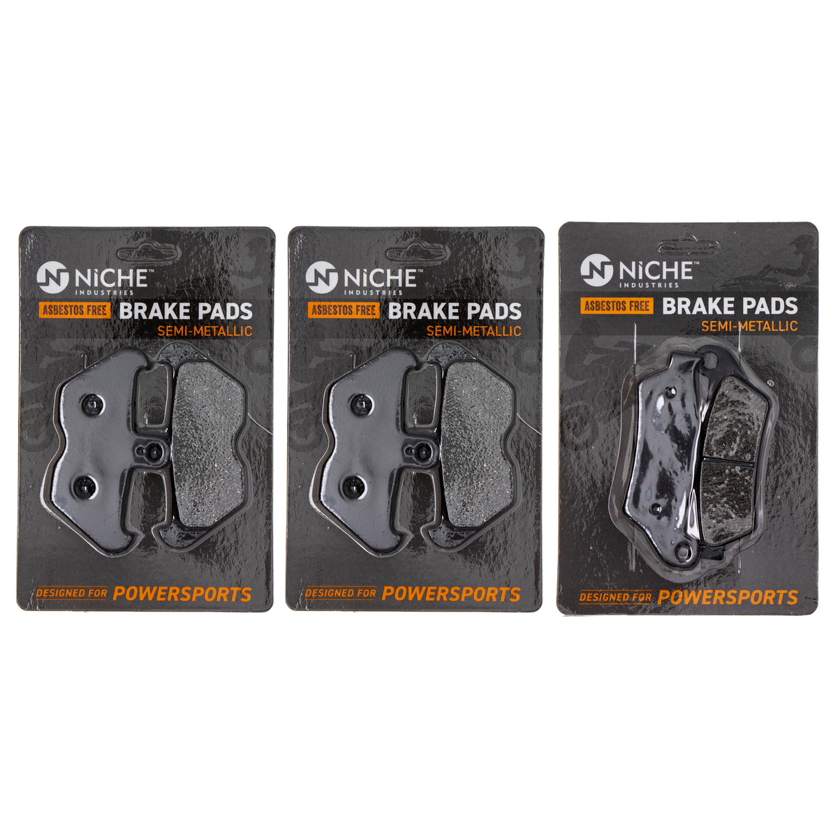 Semi-Metallic Brake Pad Set Front/Rear for zOTHER BMW R850R R1200C R1150GS R1100S NICHE MK1002714